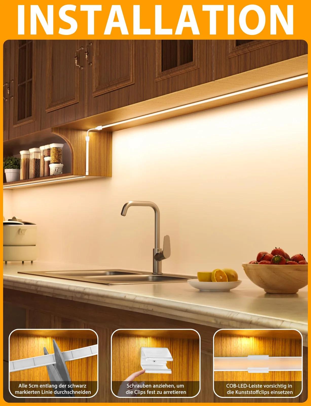 Lamomo soe COB LED-riba 5m, veekindel ja dimmitav – pilt 6