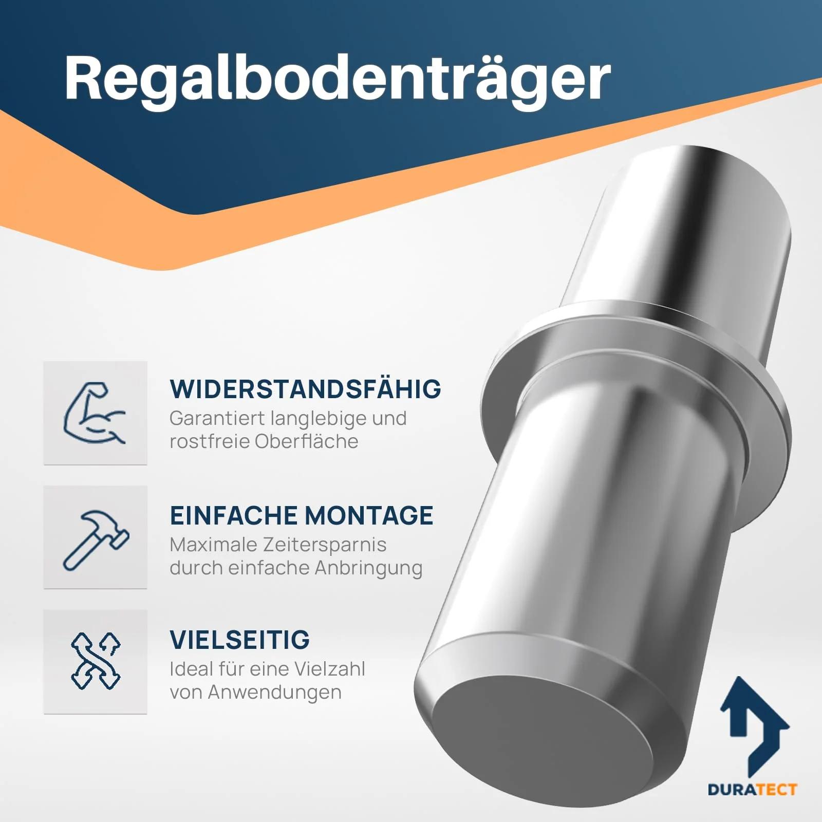 Duratect metallist 5mm riiulipidurid — tugev ja – detailne vaade