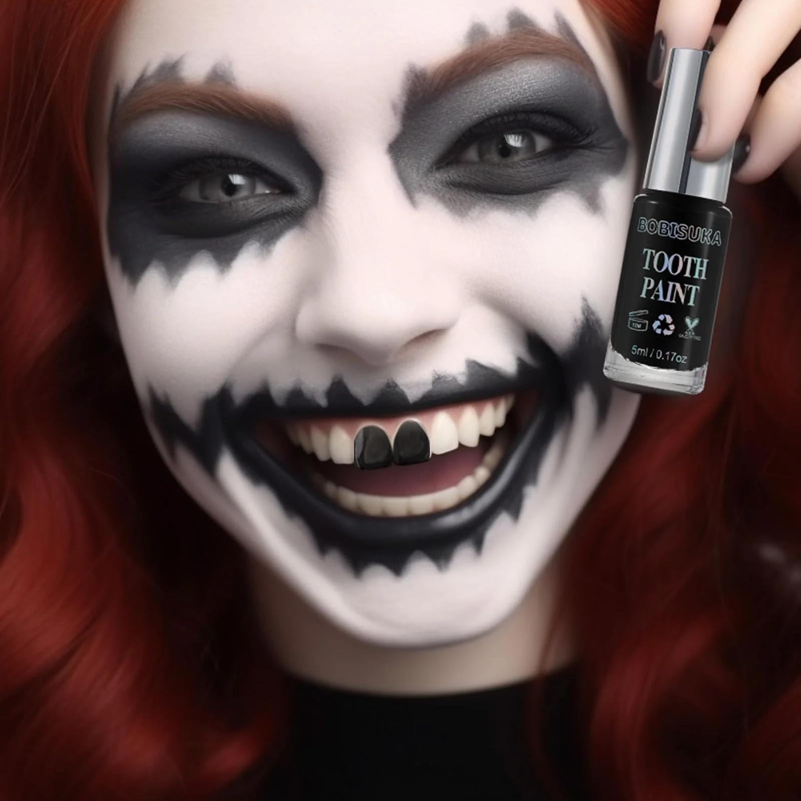 BOBISUKA professionaalne must hambavärv cosplay’ks ja – detailne vaade