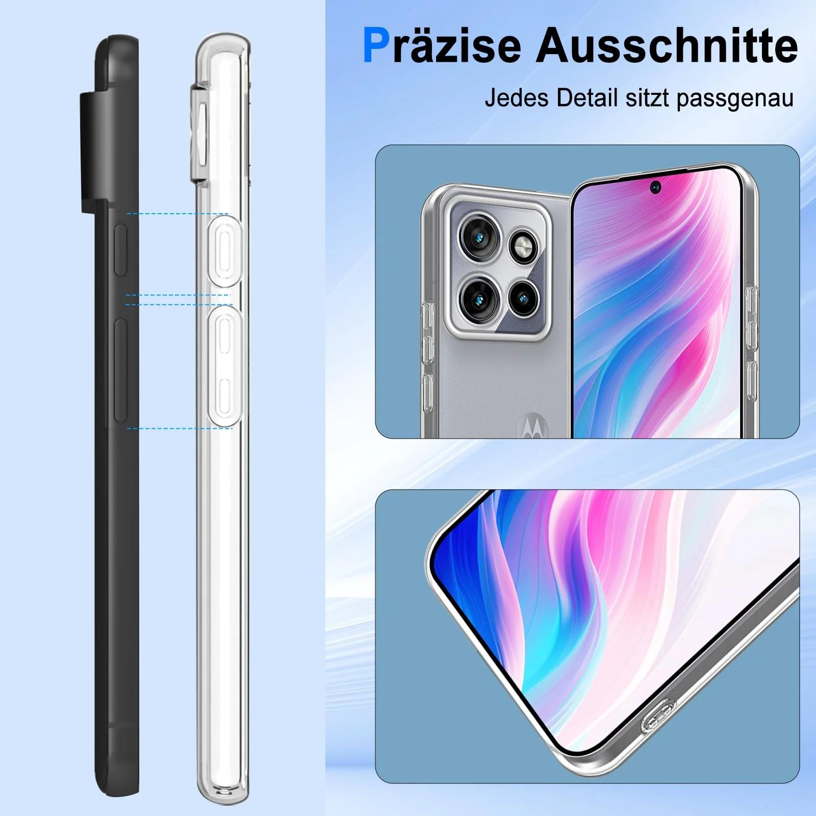 Simply Speakers pehme TPU kaitse Motorola Edge 50 neo jaoks – lisavaade