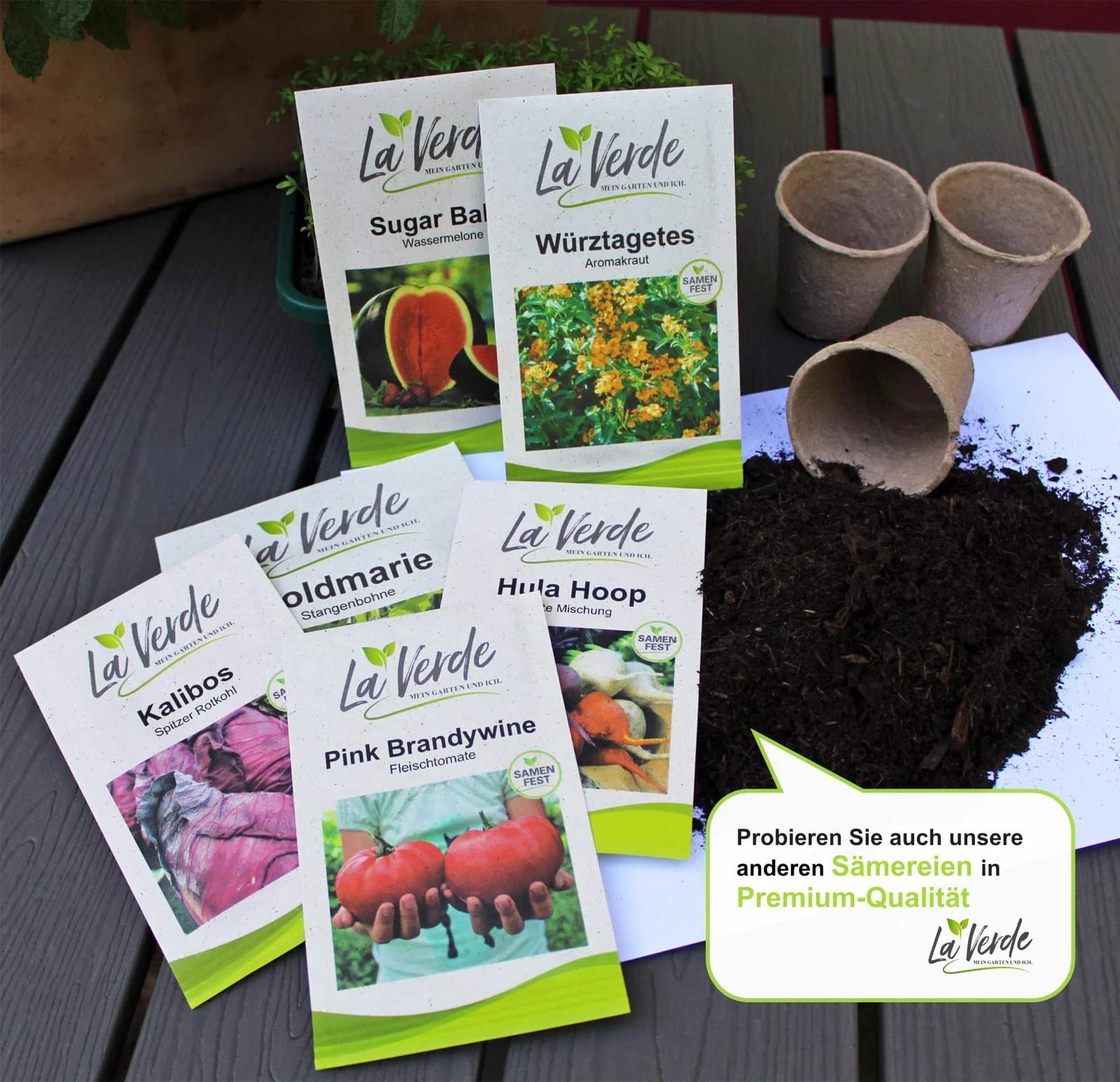 La Verde MEIN GARTEN UND ICH. La Verde istutamiseks mõeldud – lisavaade