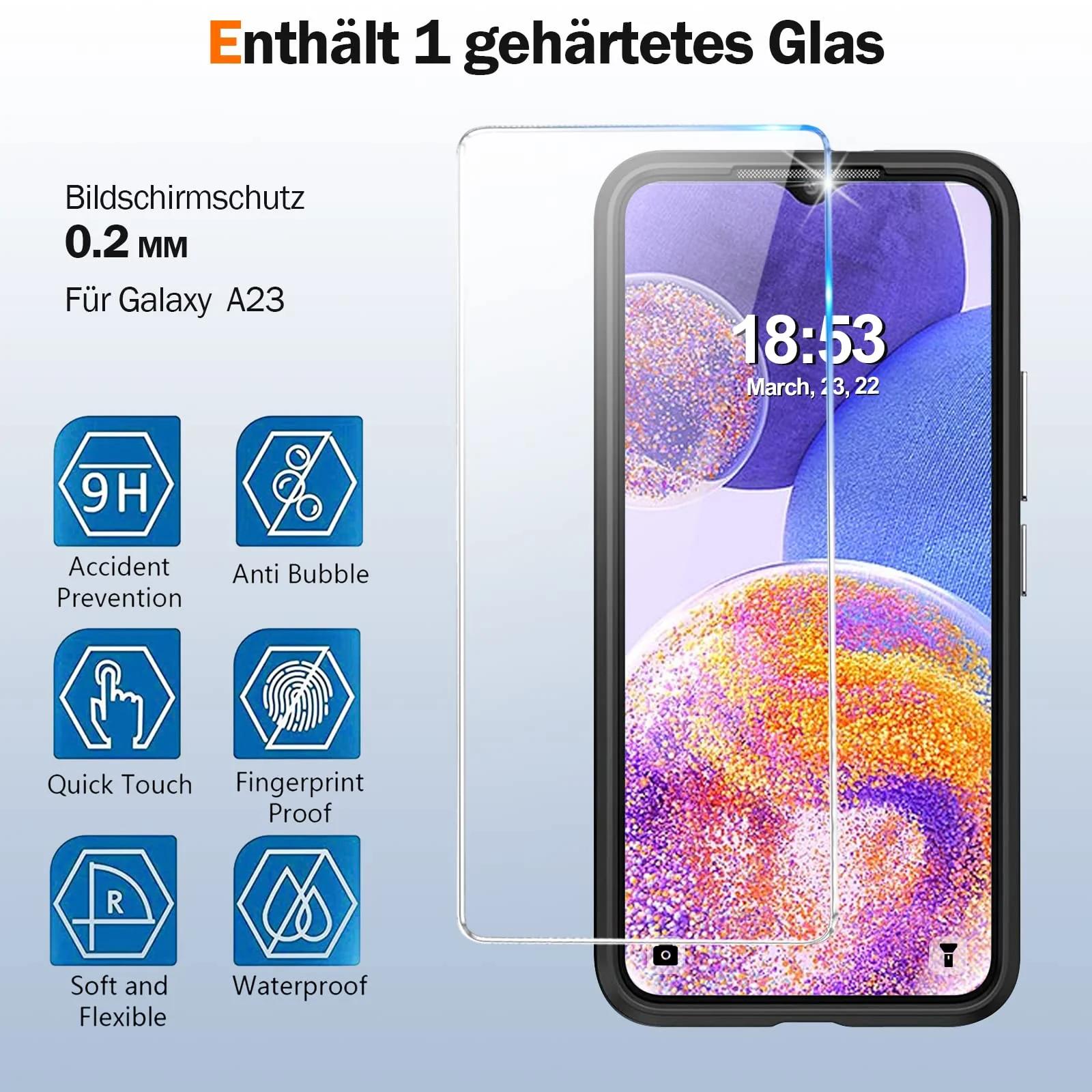 Vaki kaitsev silikoonkotolet Samsung Galaxy A23 5G jaoks — – pilt 6