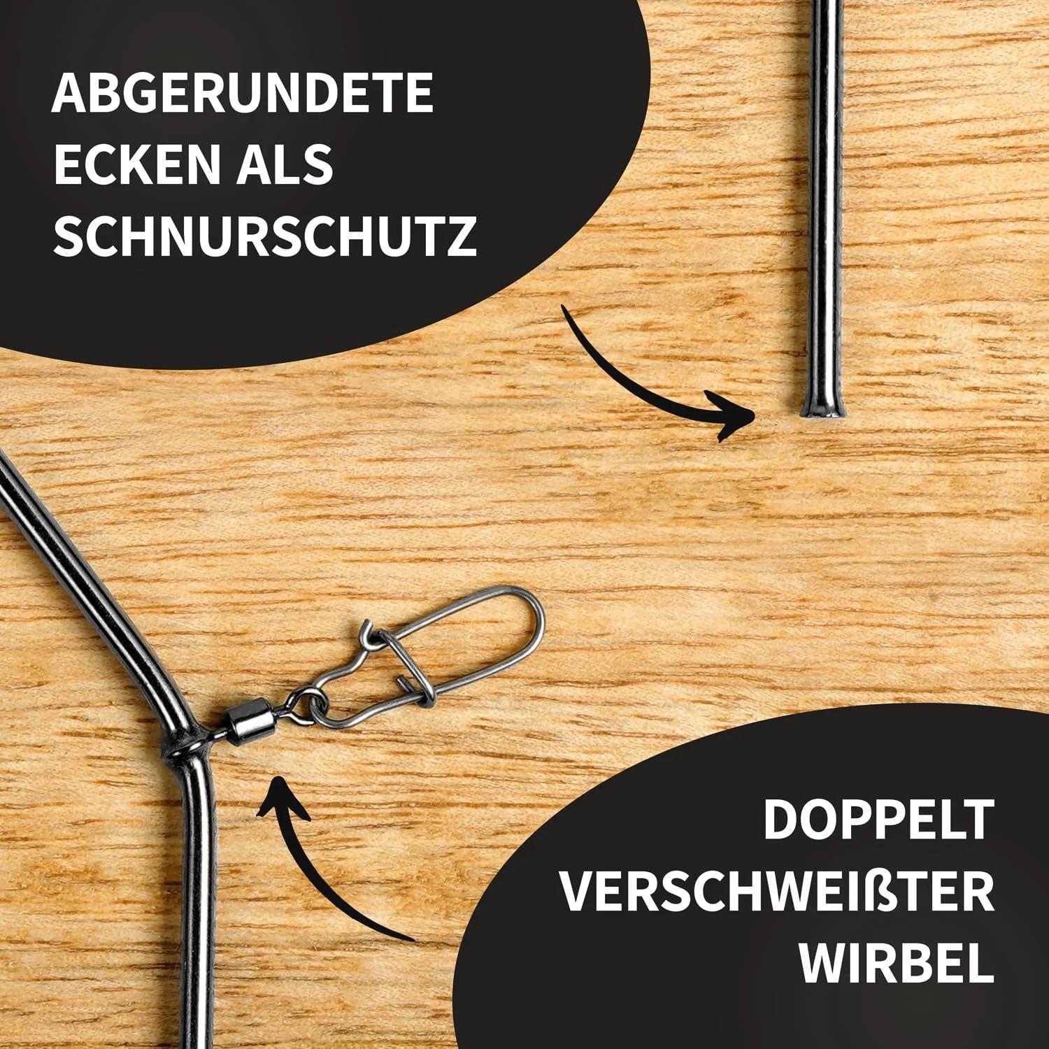 AMZfishing metallist anti-tangle boom — vastupidav angeldusvara – lisavaade