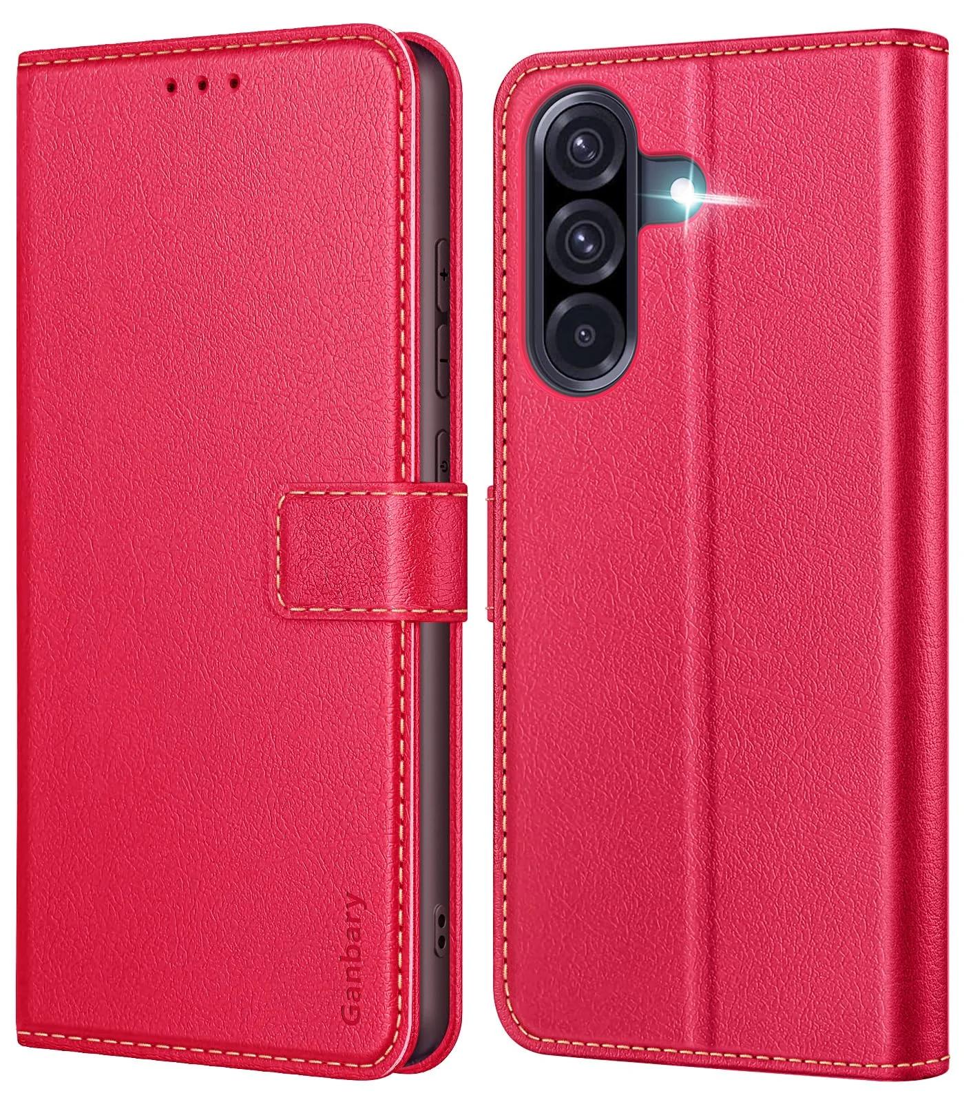 Ganbary nahkne klapikaas Samsung Galaxy A36 5G – stiilne kaitse