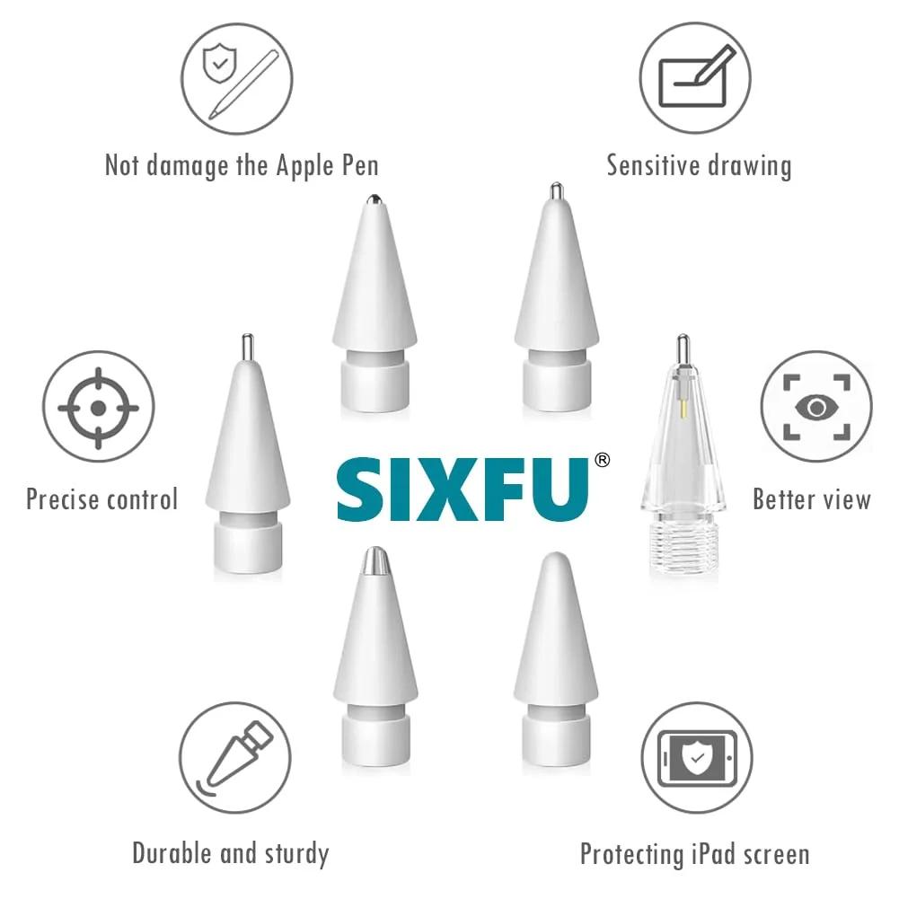 SIXFU vastupidav metallist otsikukomplekt Apple Pencilile – kasutusnäide