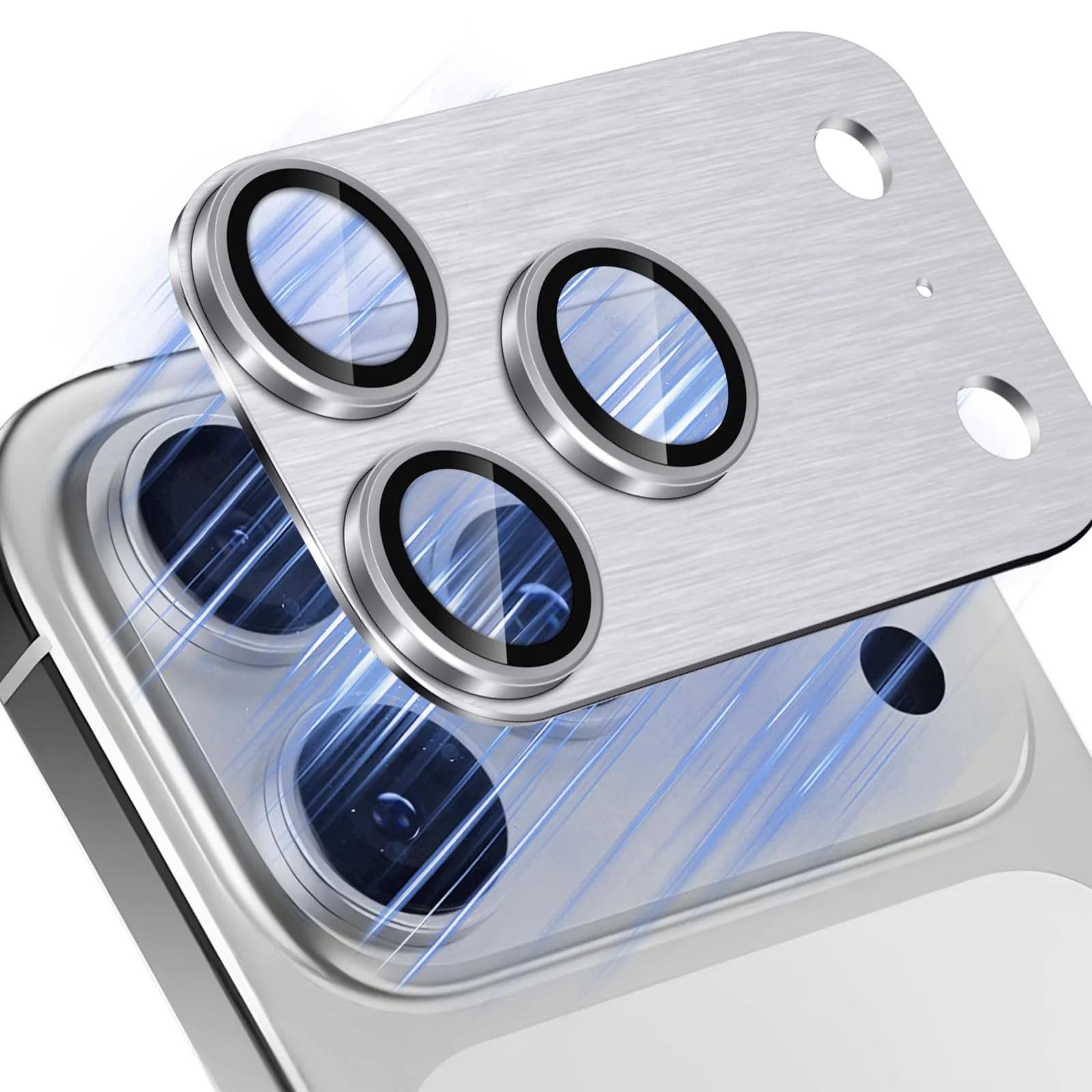 Niboow kaamera kaitse iPhone 17 Pro — alumiiniumist ja selge