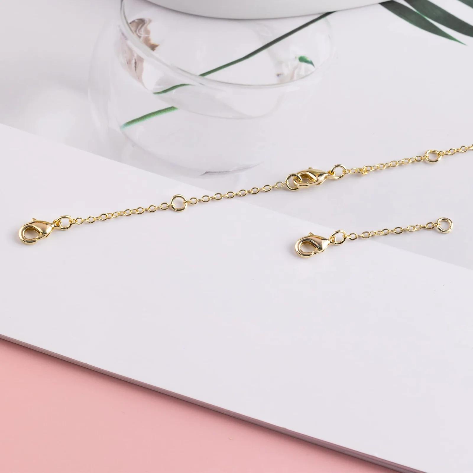 ALEXCRAFT kuldne 14K pikendusketi komplekt – pakend ja tarvikud