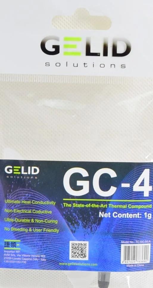 Gelid Solutions termopasta GC-4 – kõrge soojusiirde efektiivsus – pilt 9