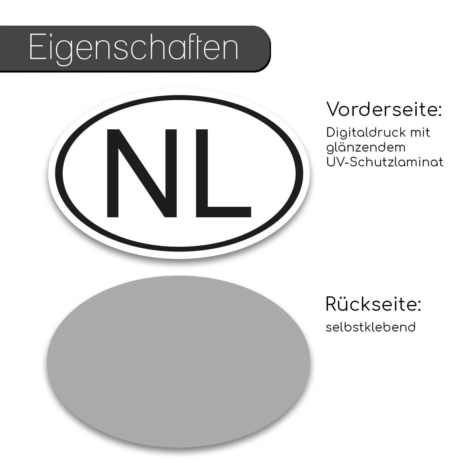 iSecur ilmakindel NL kleebis autosse — DIN 17,5×11,5 cm – pakend ja tarvikud