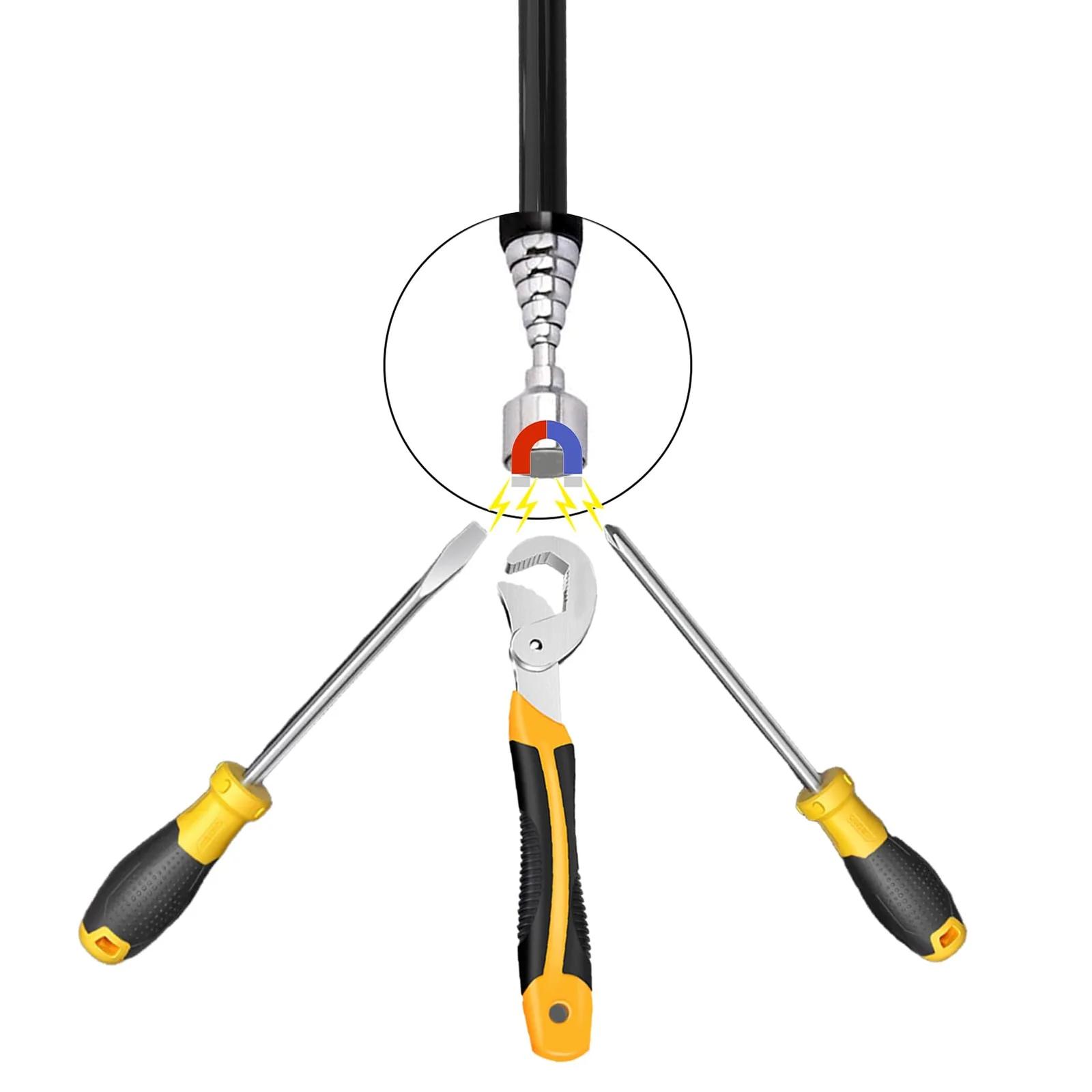 ZJCANGLIU roostevaba teleskooppulk 62 cm magnetiga – lisavaade