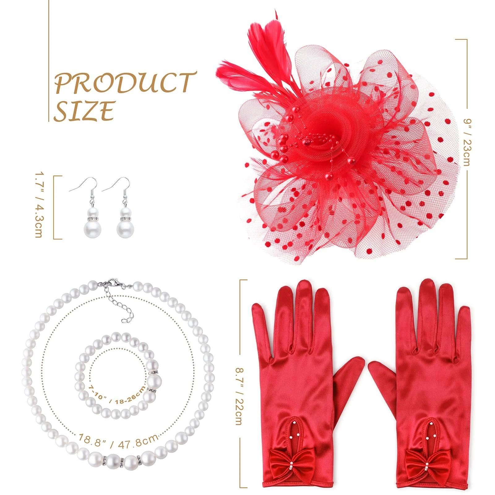 DRESHOW vintage fascinator komplekt – elegantne peakaunistus – pilt 7