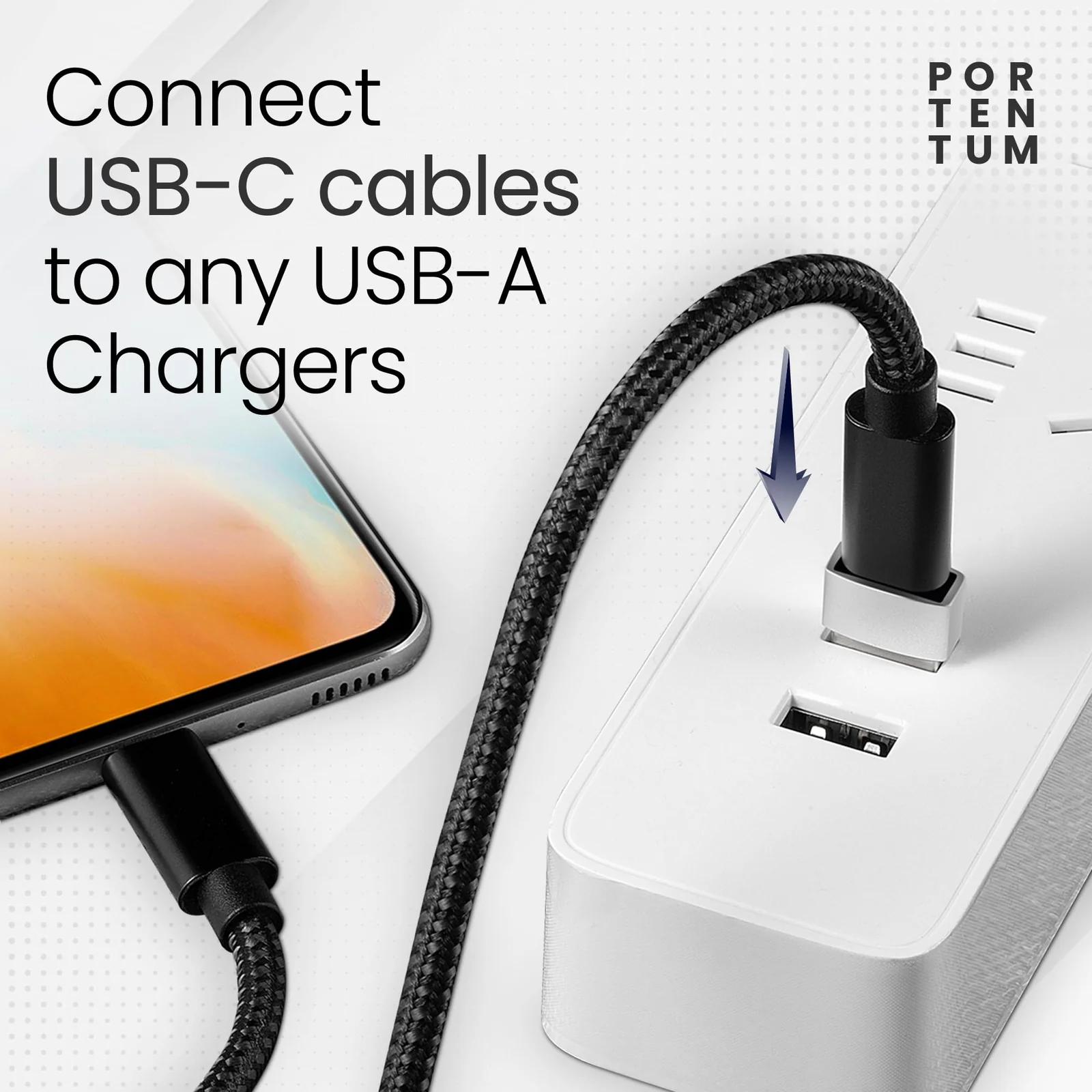 PORTENTUM vastupidav tsingist USB C adapter — kerge reisisõber – pilt 8