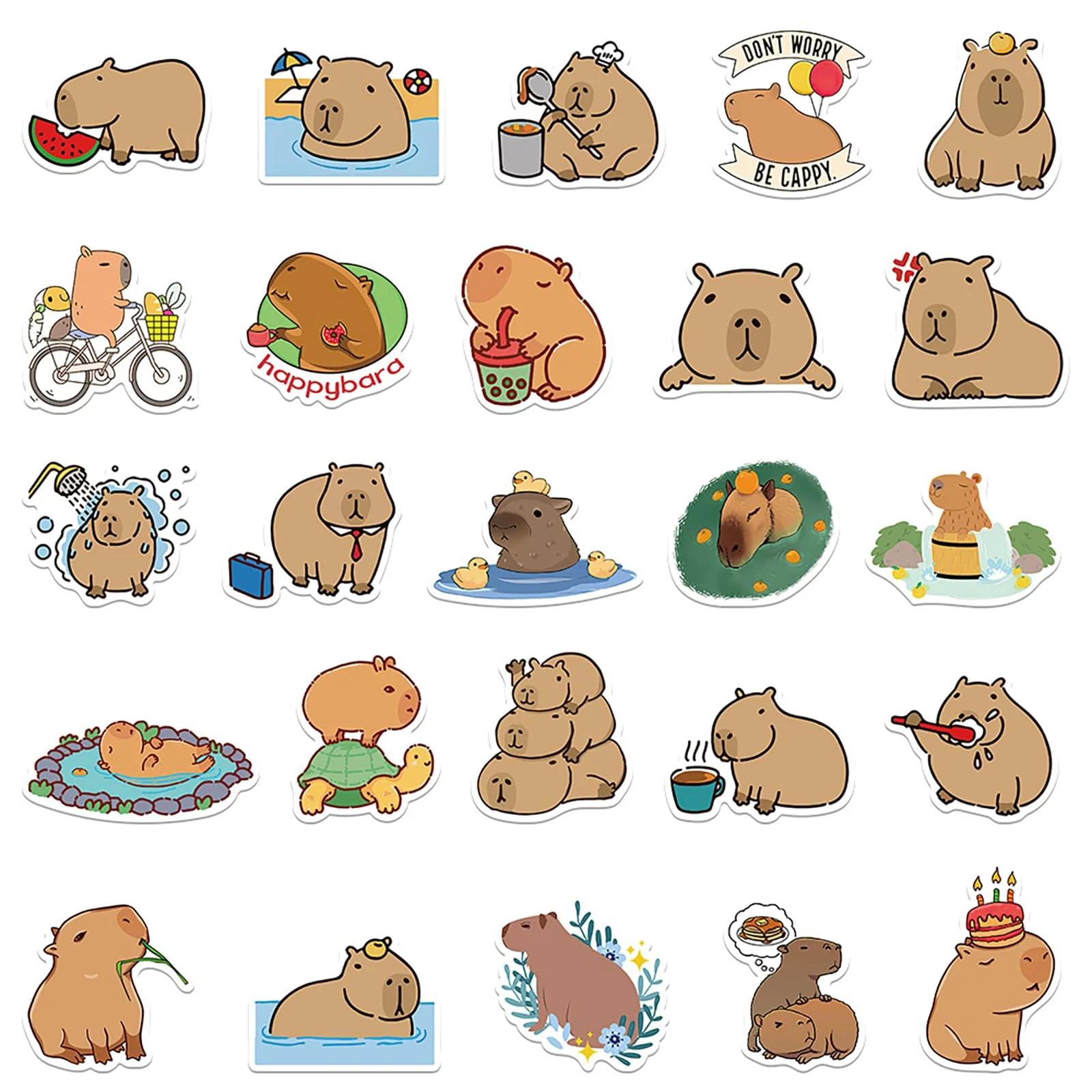 Deen Kawaii PVC-stickerid 50 tk — veekindel ja dekoratiivne – lisavaade