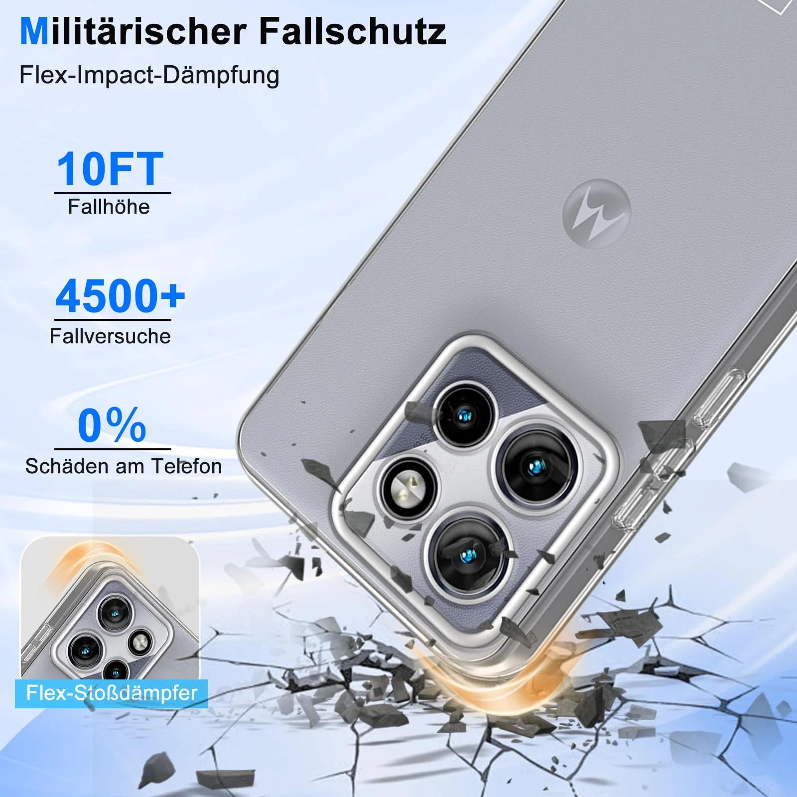 Simply Speakers pehme TPU kaitse Motorola Edge 50 neo jaoks – pakend ja tarvikud