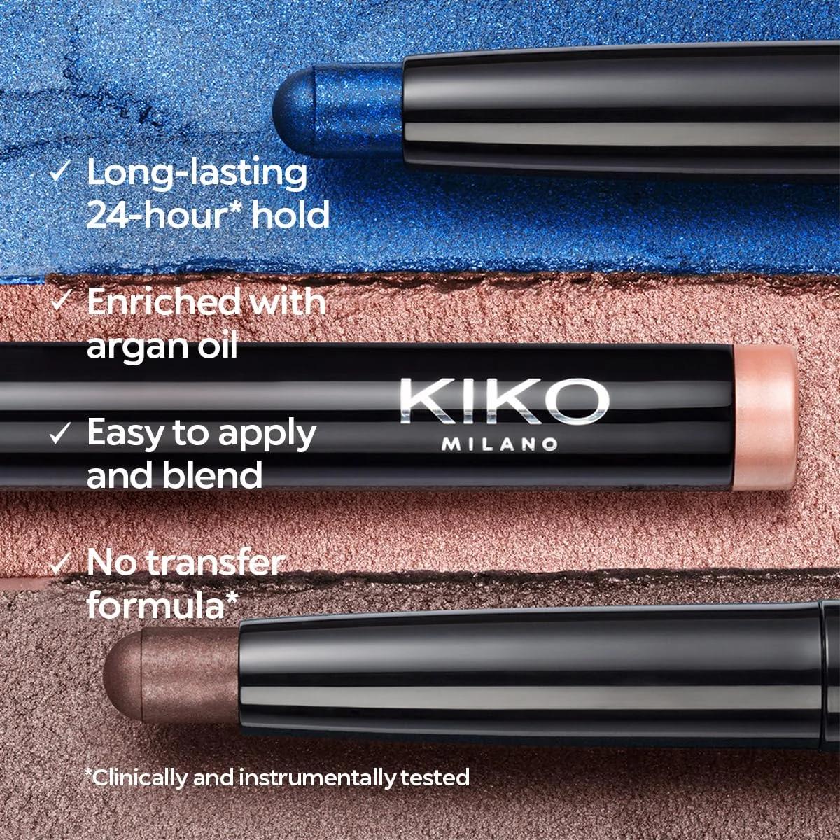 Kiko Milano kreemjas lauvärvistift – kauakestev sära – lisavaade