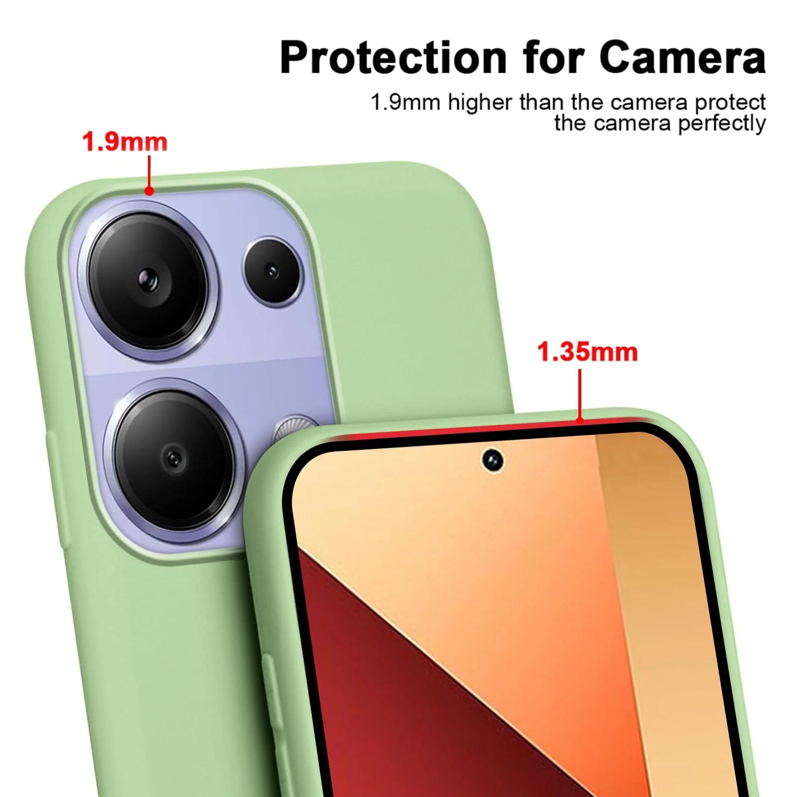 Vauki Xiaomi Redmi Note 13 Pro 4G kaelapaelaga ümbrised – detailne lähivaade