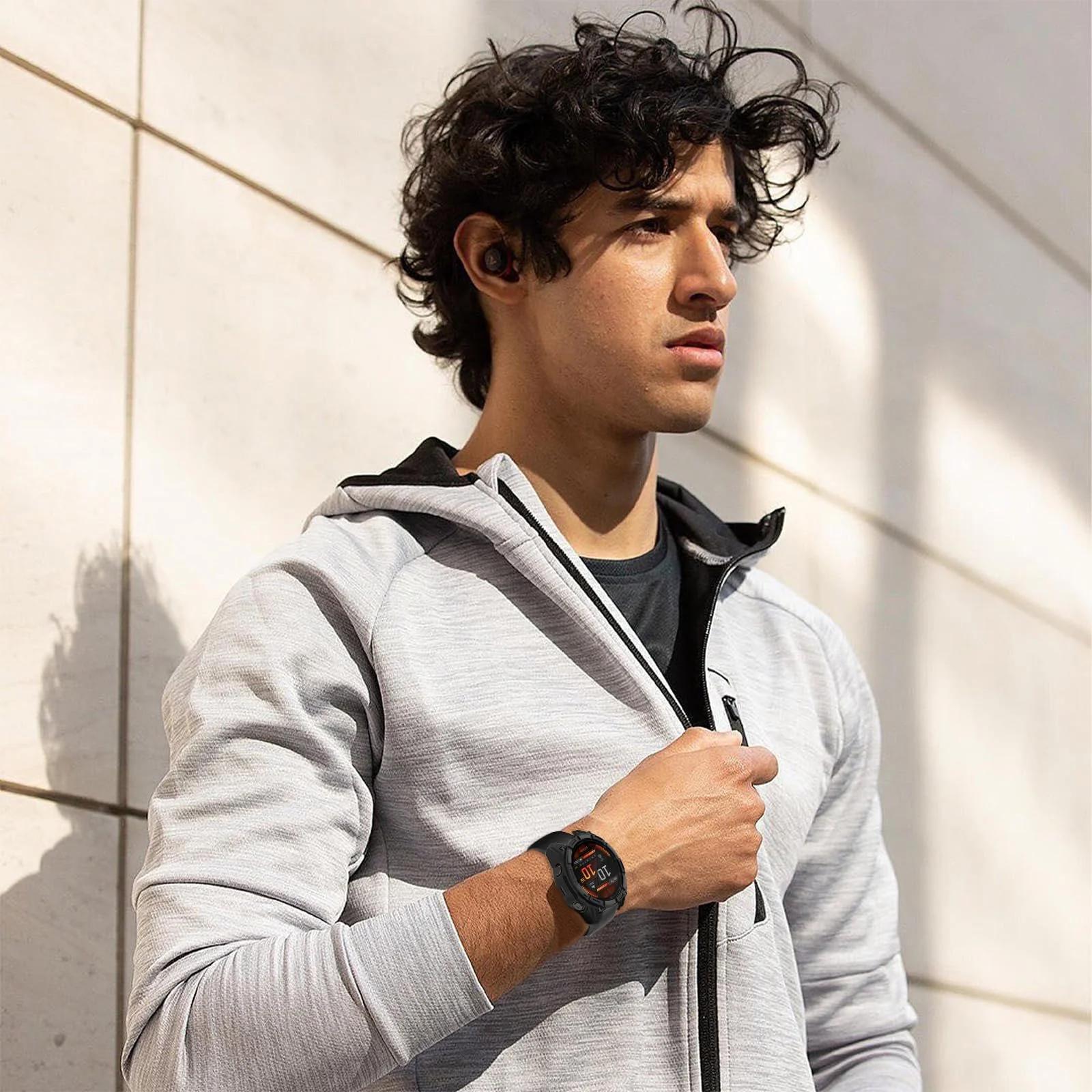 SumRioo pehme TPU kaitse Garmin Fenix 8 51 mm elegantne kaitse – pilt 7