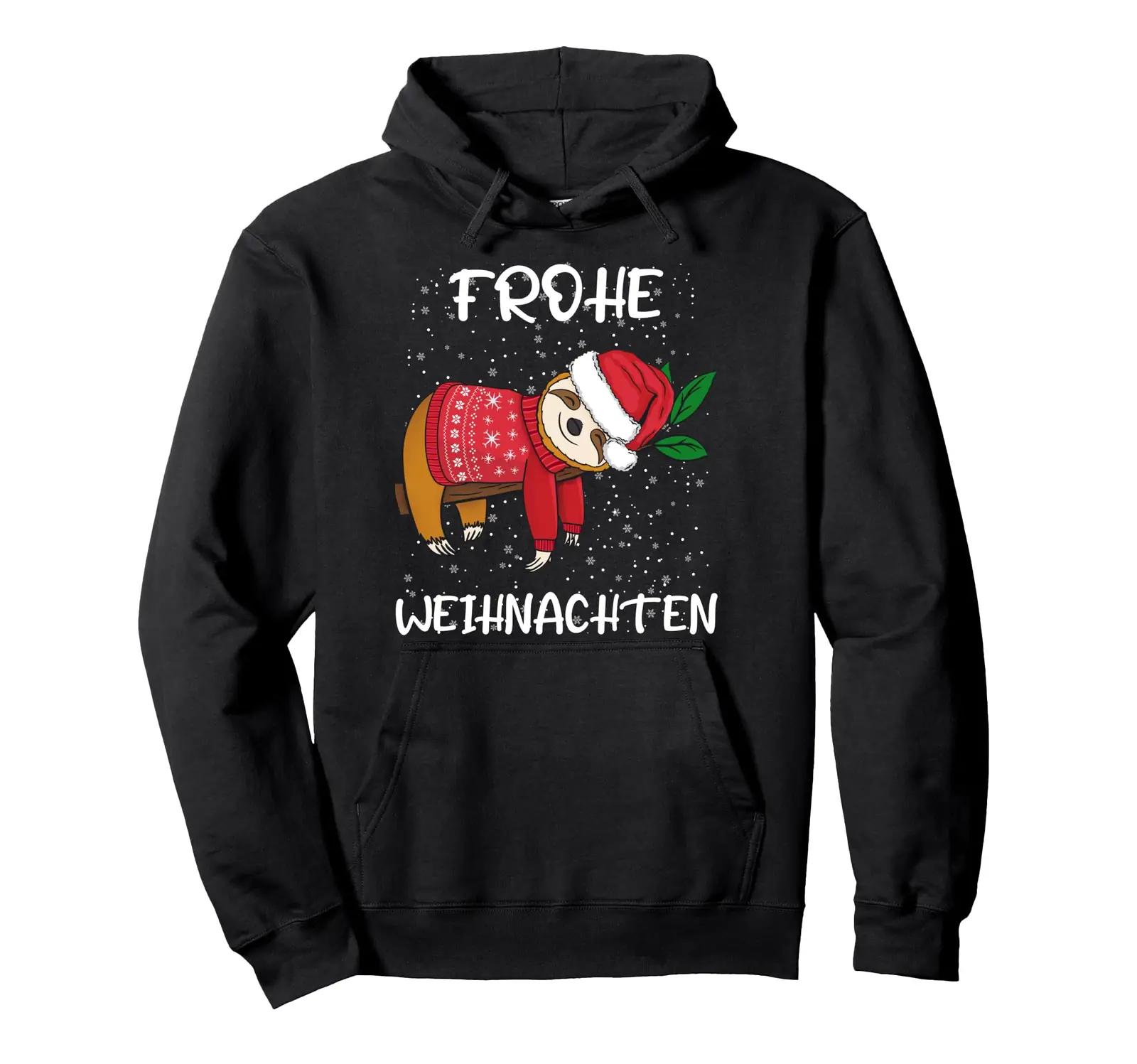 Weihnachtspullover Faultier Merry Slothmas