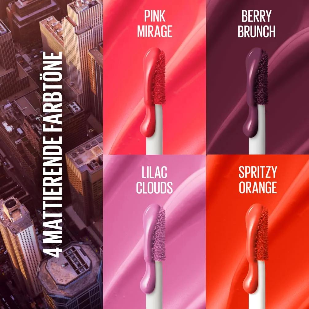 MAYBELLINE matt-rouge näole — kergelt segunev Sunkisser – kasutusnäide