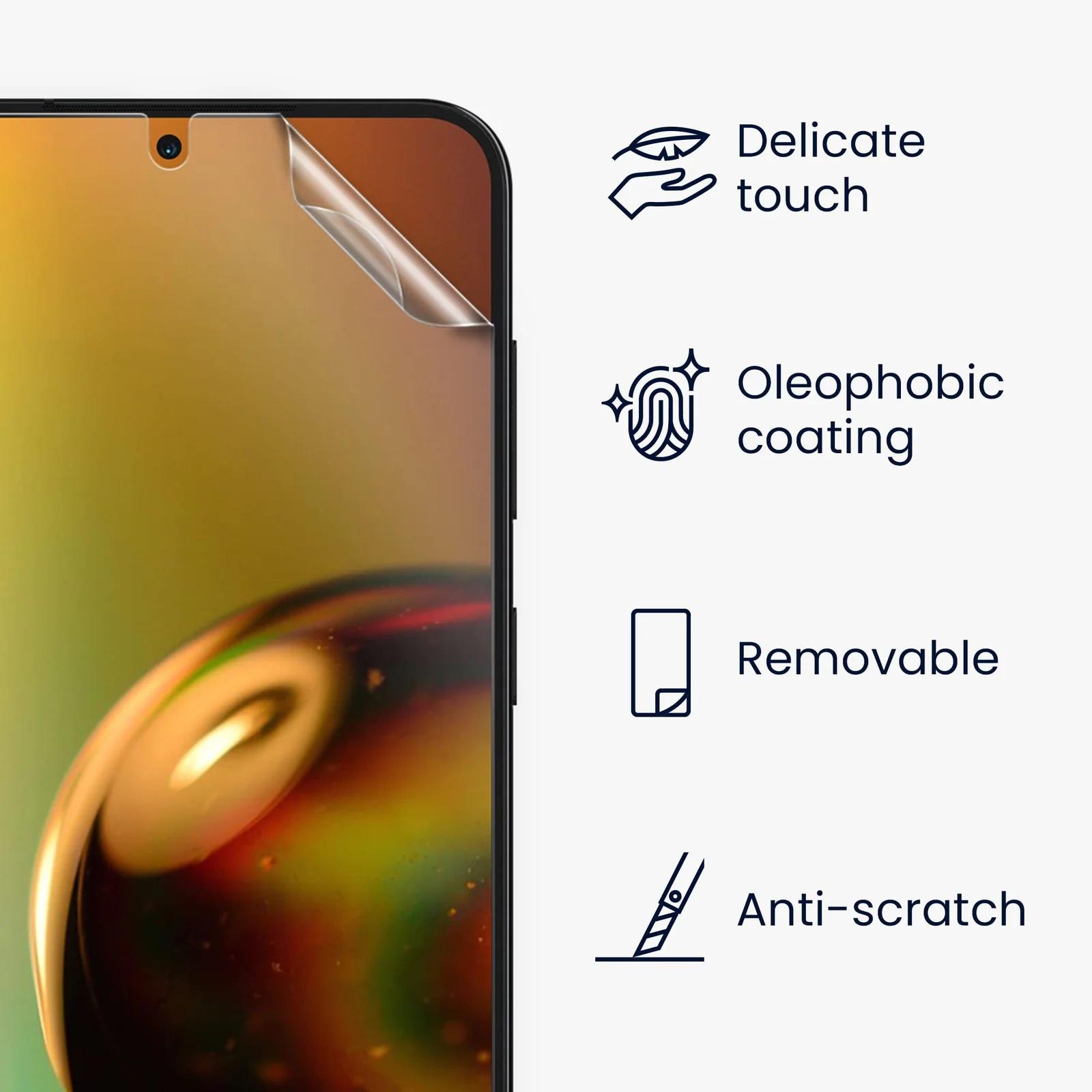 kwmobile läbipaistev kaitse Samsung Galaxy S23 Plusile – detailne vaade