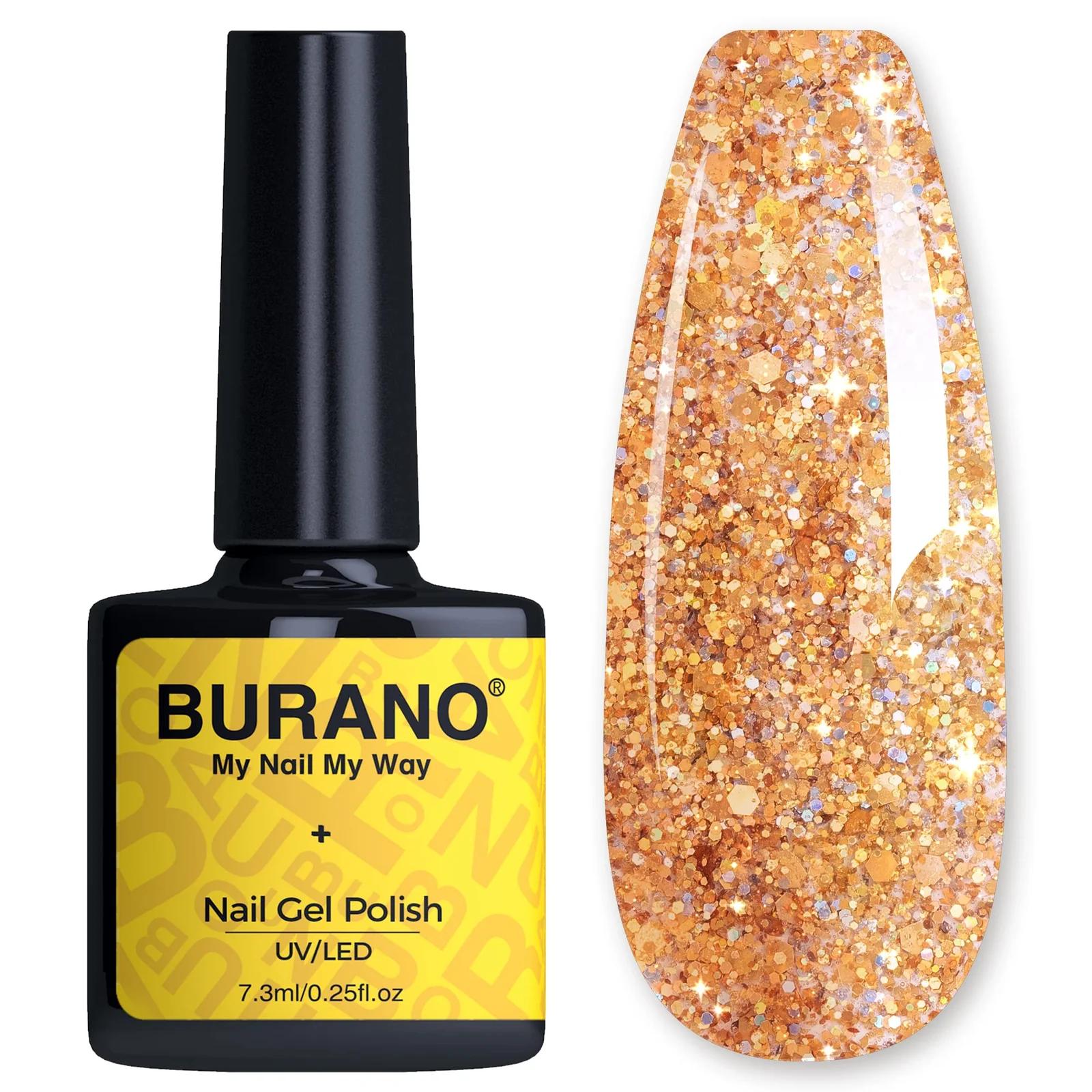 BURANO Gold LP3 geellakk – toote esivaade – ripats charm