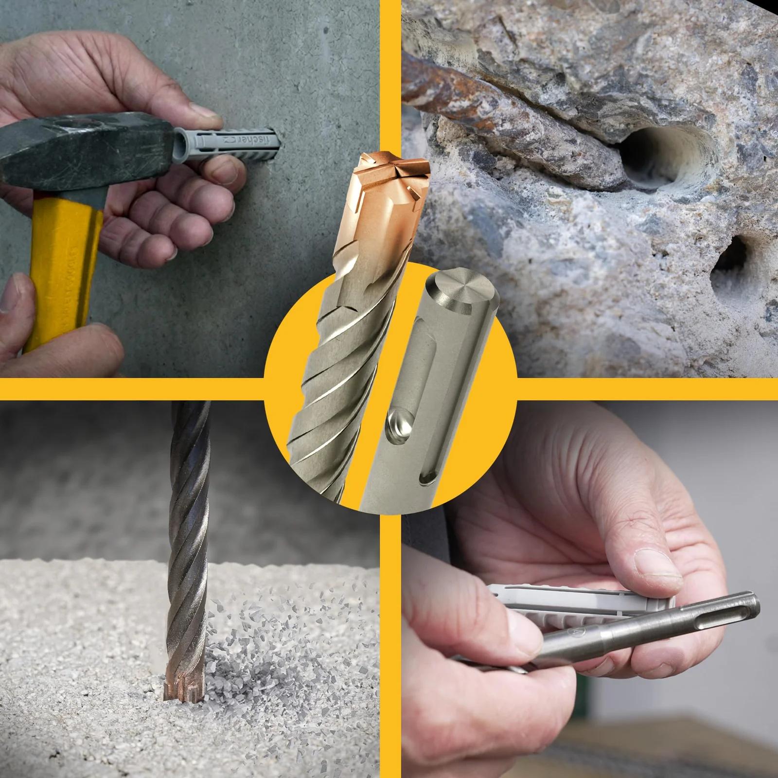 Amboss Werkzeuge tugev hartmetallbohrer 7 mm — profi kasutuseks – pilt 8