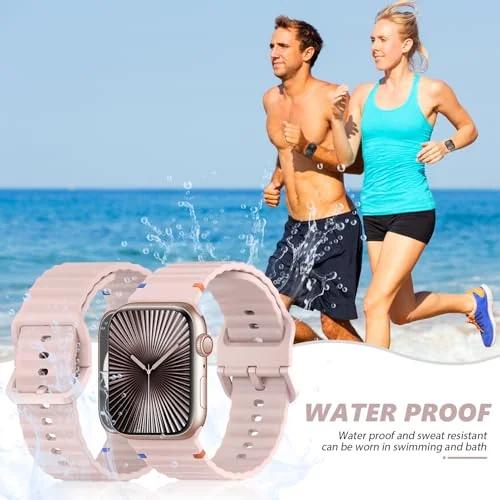 Wowstrap sport-silikoonrihm Apple Watchile – hingav ja mugav – detailne vaade