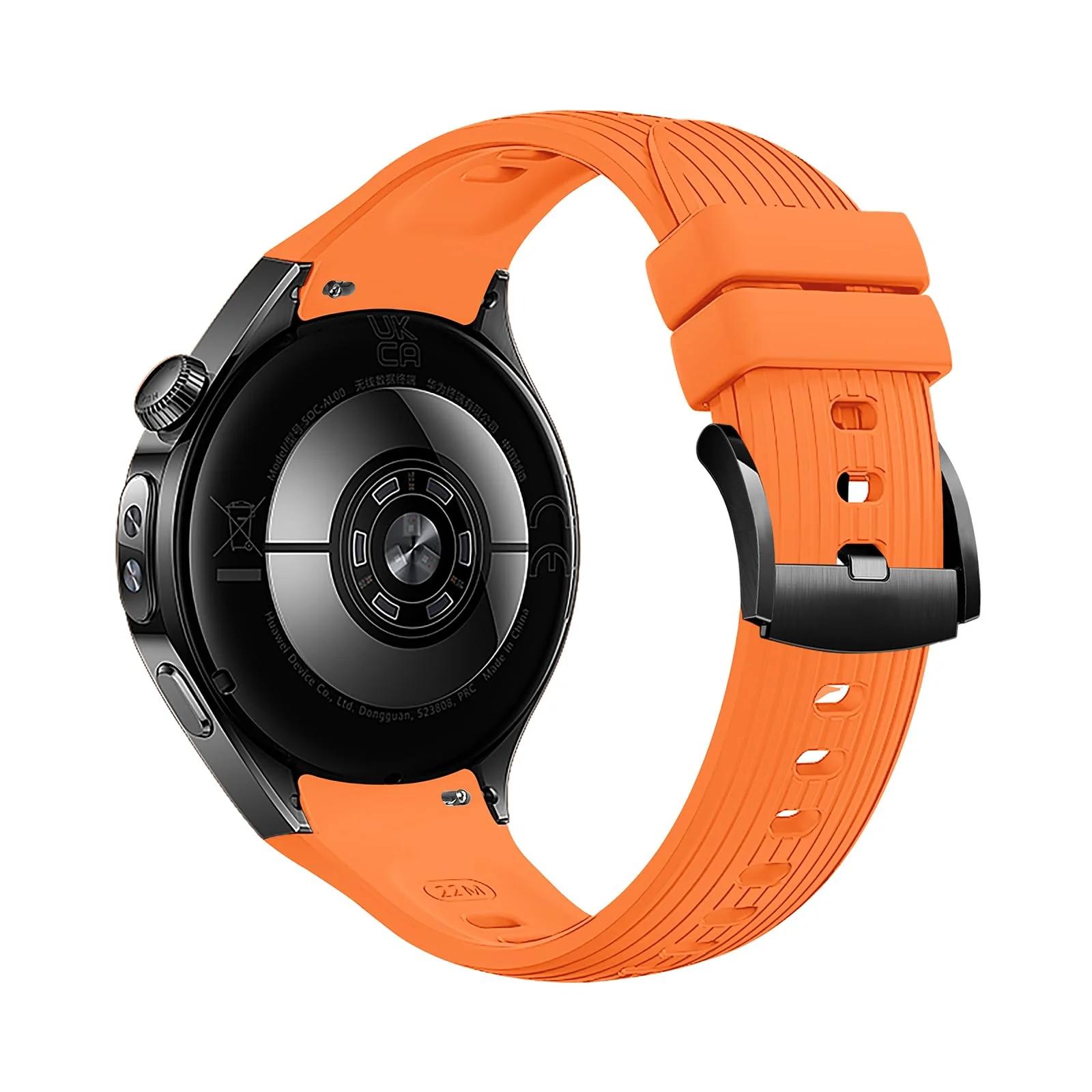 TOPsic pehme silikoonrihm Huawei kelladele – mugav sport – detailne vaade