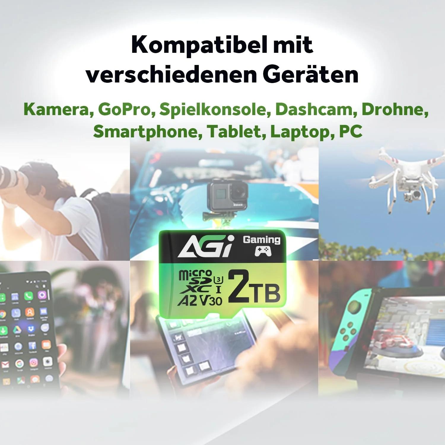 AGI vastupidav microSDXC kaart kuni 2TB – kiire ja mitmekülgne – pilt 6