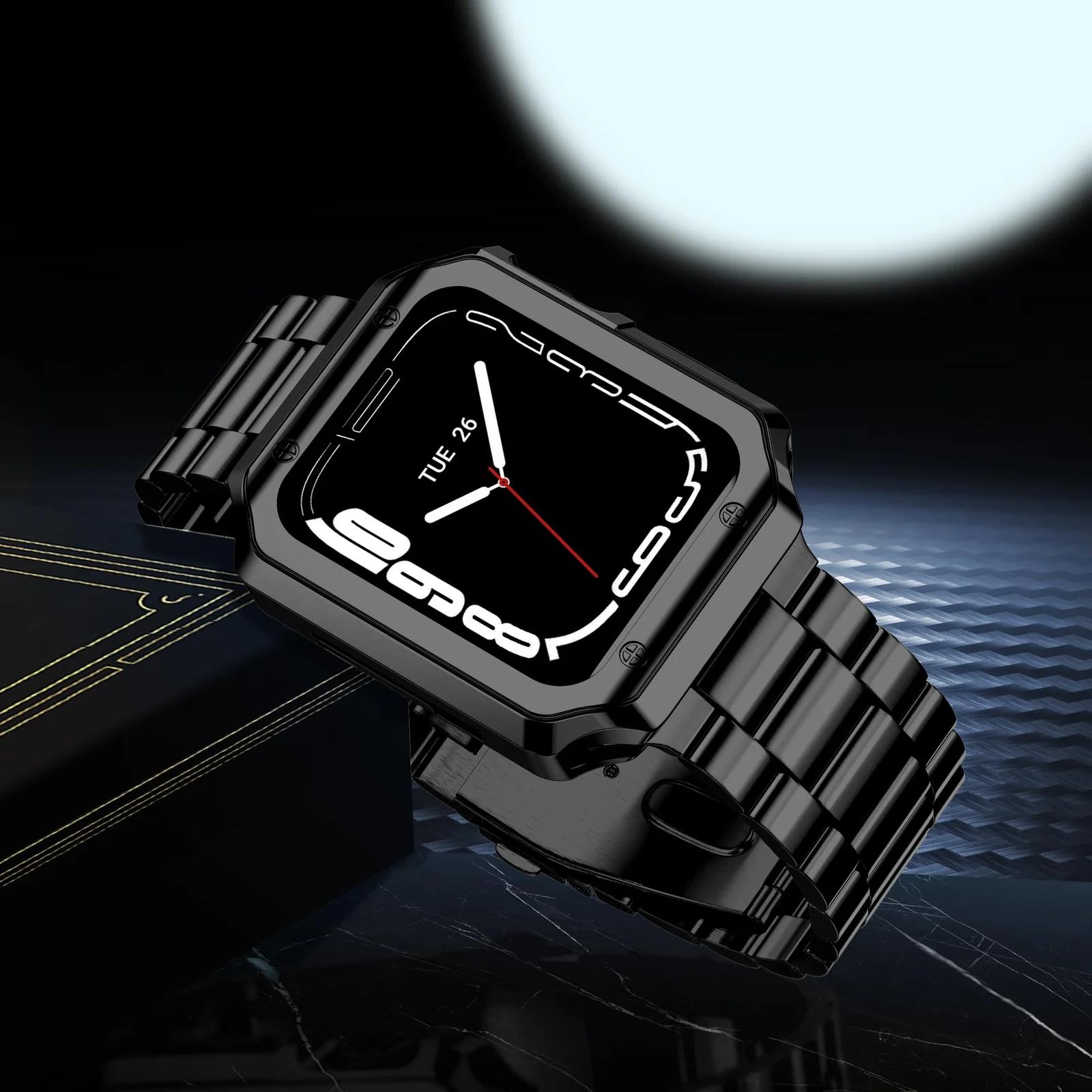TISIMO roostevaba terasest Apple Watch rihm – pilt 7