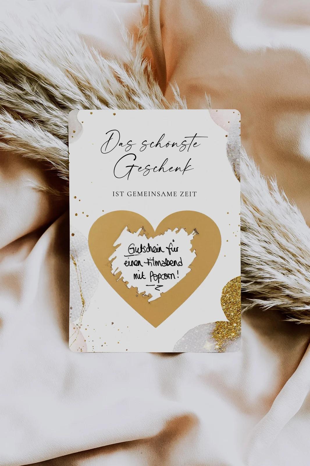 Joli Coon elegantne kinkekaardikomplekt — 5 rubbelkaarti – pakend ja tarvikud