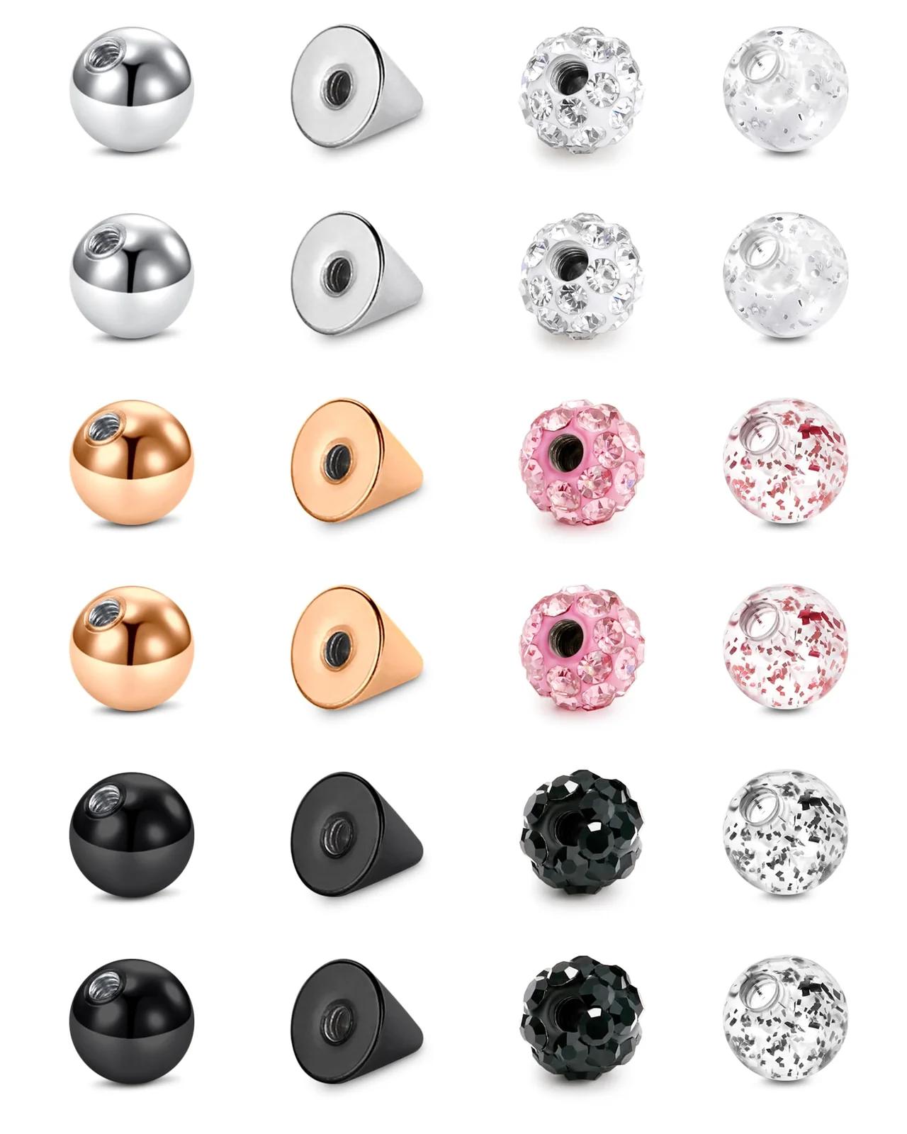Briana Williams TJJ-0801-Ball-3 piercingud – toote esivaade – ripats charm