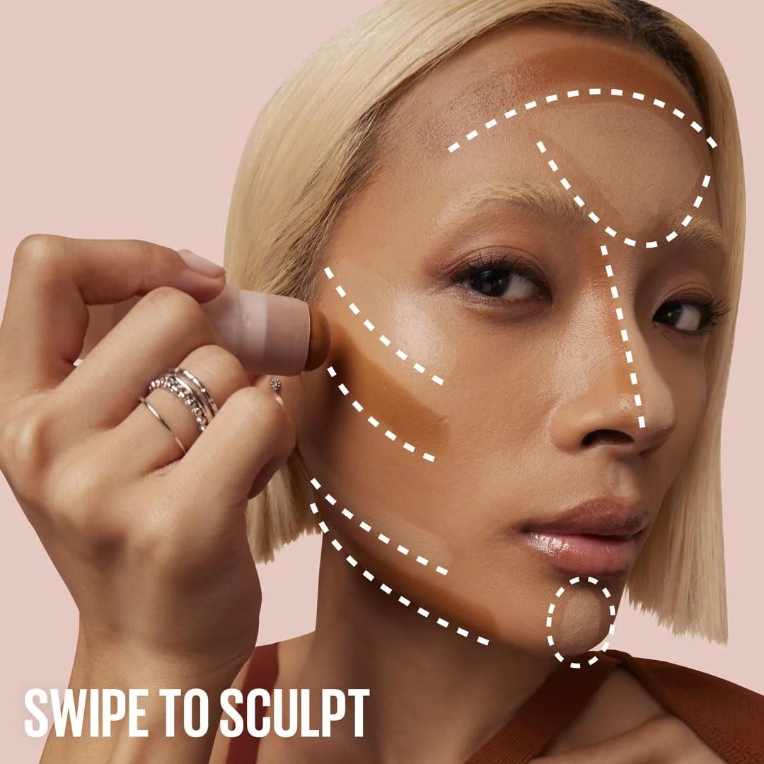 MAYBELLINE contour-kreemstick niisutava lifti efektiga – pilt 7