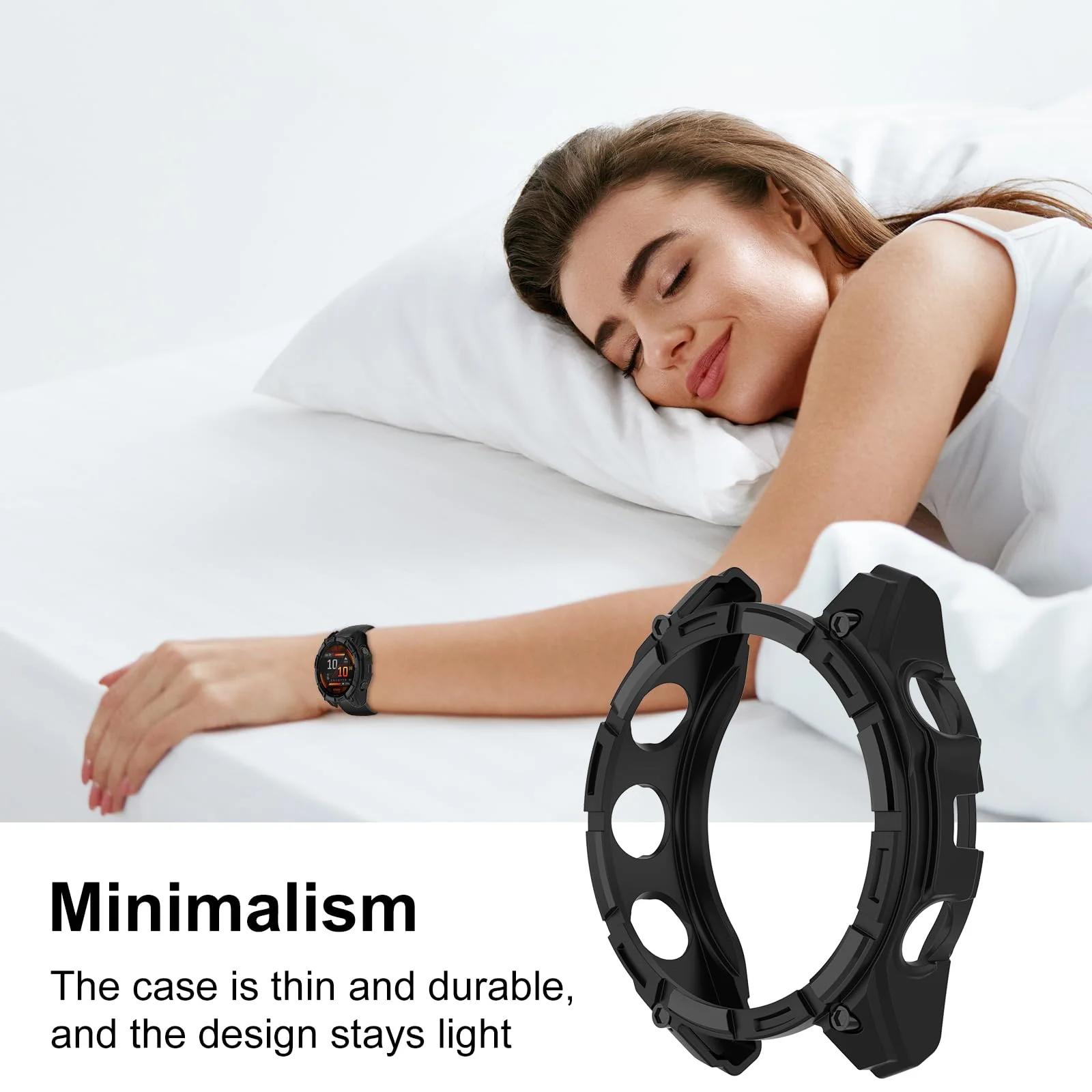 SumRioo pehme TPU kaitse Garmin Fenix 8 51 mm elegantne kaitse – pilt 6