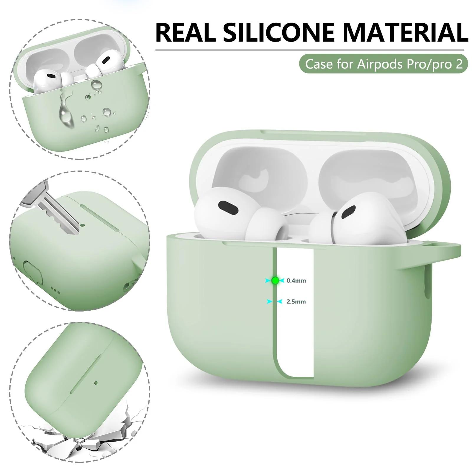 Inesore silikoonkaitse AirPods Pro jaoks – õrn ja vastupidav – pakend ja tarvikud