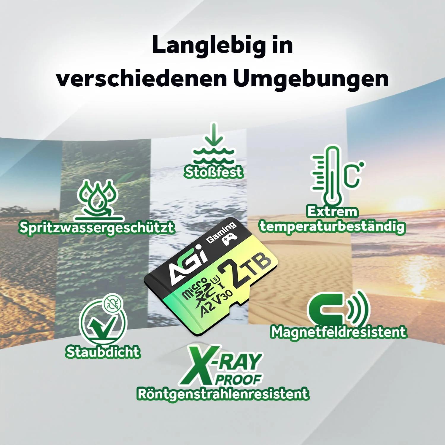 AGI vastupidav microSDXC kaart kuni 2TB – kiire ja mitmekülgne – pilt 8