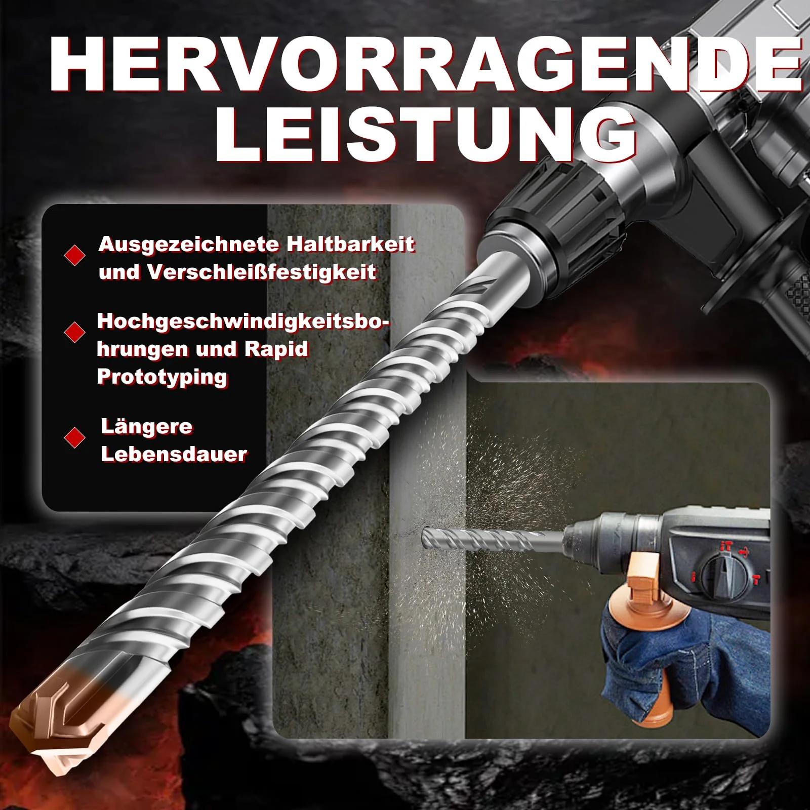 METOTY tööriist: vastupidav 10 mm SDS-Plus betoonipuur – pilt 7
