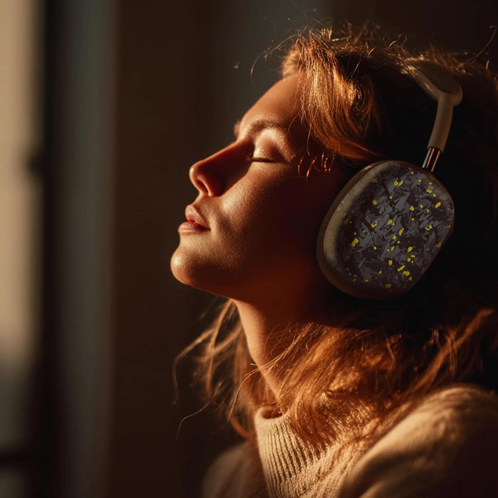 MONOCARBON kerge tõrjekaitse AirPods Maxile — karboni disain – pilt 9