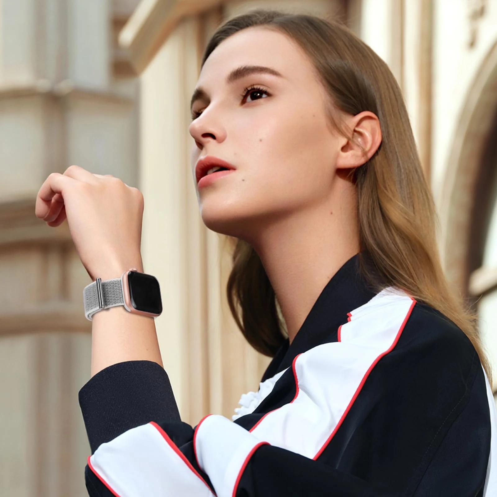 Higgs nailonrihm Apple Watchile — mugav sportlik disain – lisavaade