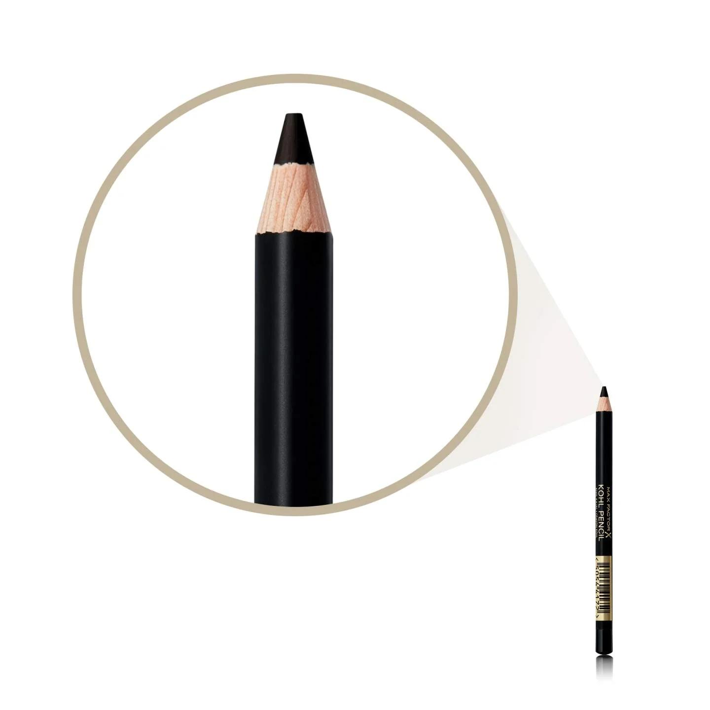 Max Factor kauakestev kohl-eyeliner — pehme smokey-efekt – pakend ja tarvikud