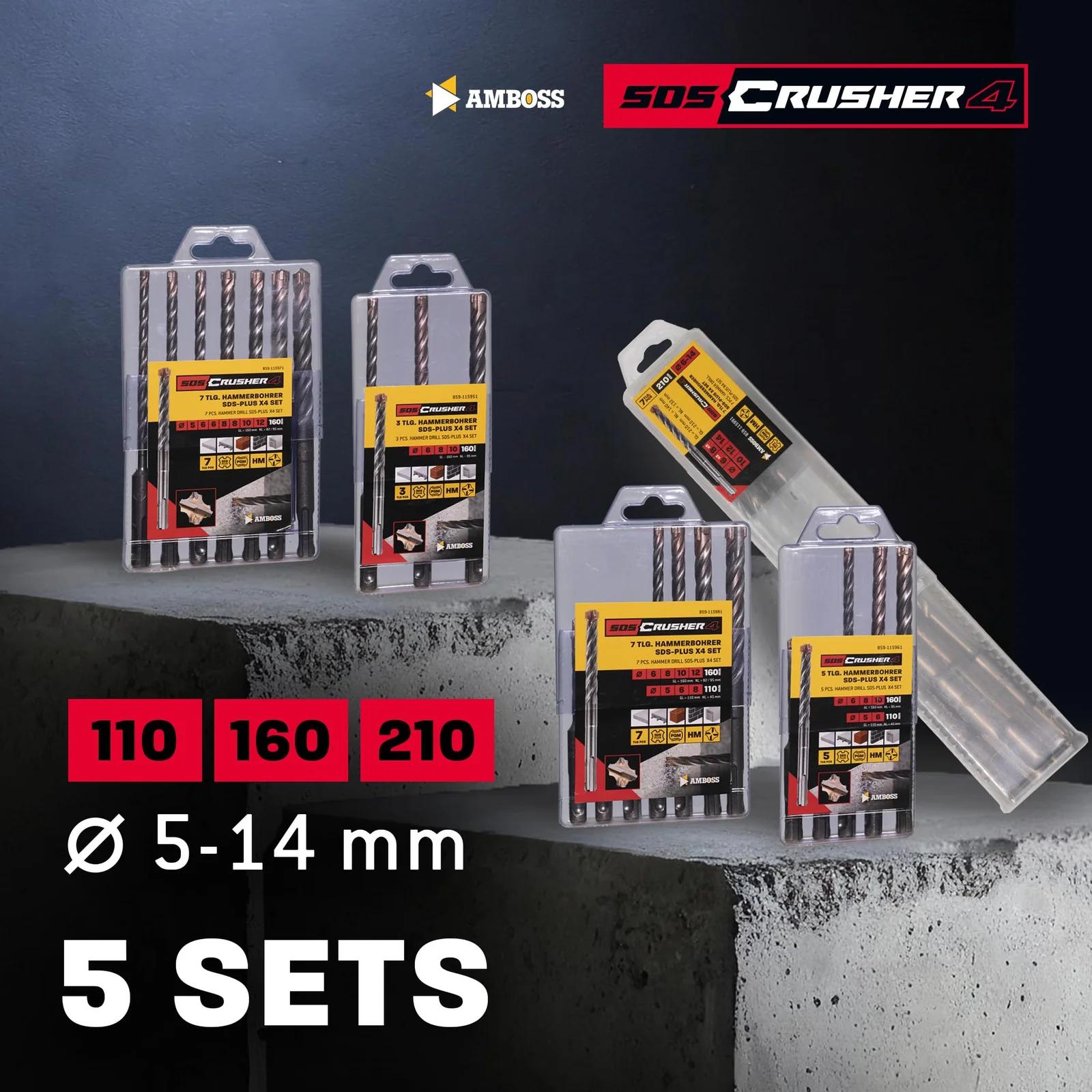 Amboss Werkzeuge tugev hartmetallbohrer 7 mm — profi kasutuseks – pilt 7