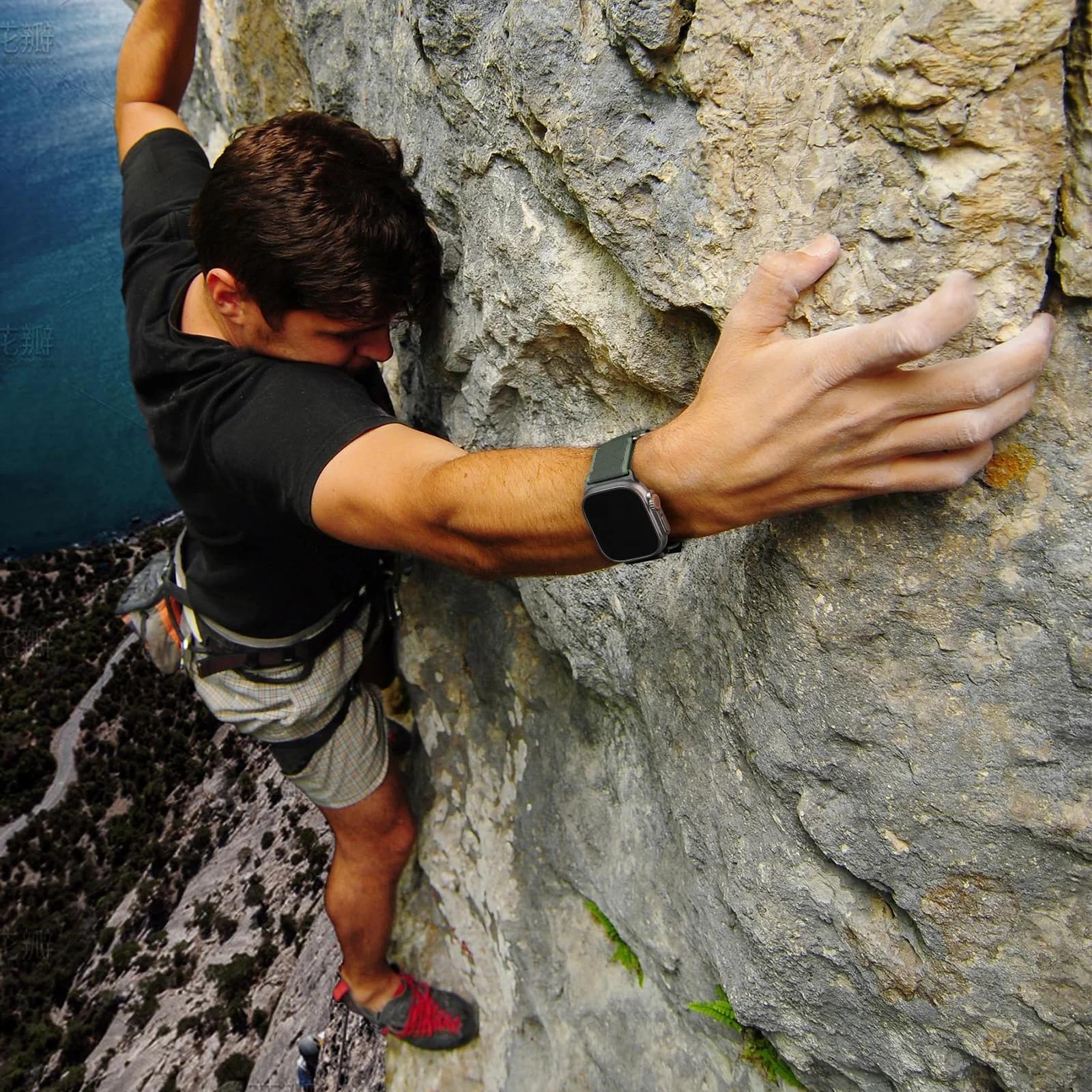 DMVEIMAL vastupidav Nailon Trail Loop rihm Apple Watchile – lisavaade