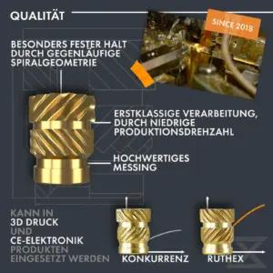 ruthex GE-4-40x356-001 ehituskaubad – detailne lähivaade