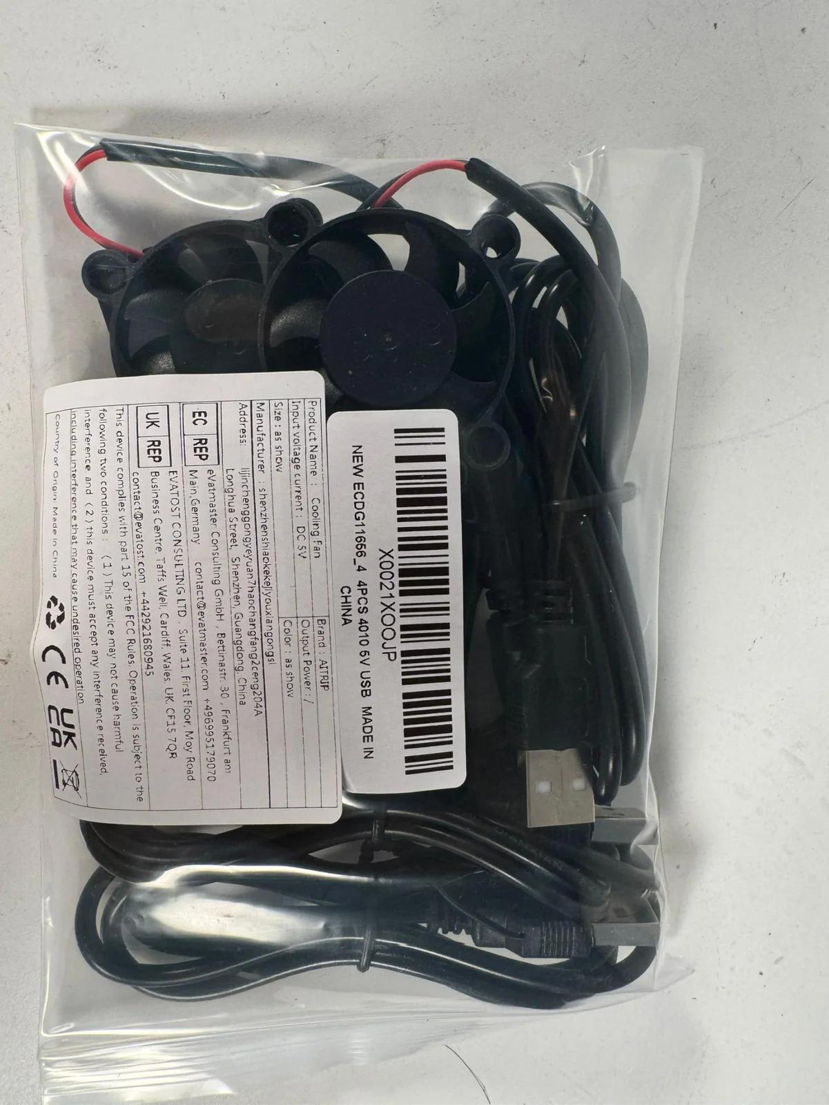AITRIP kompaktne 40mm USB ventilaator – vaikne jahutus PC-le – pilt 6