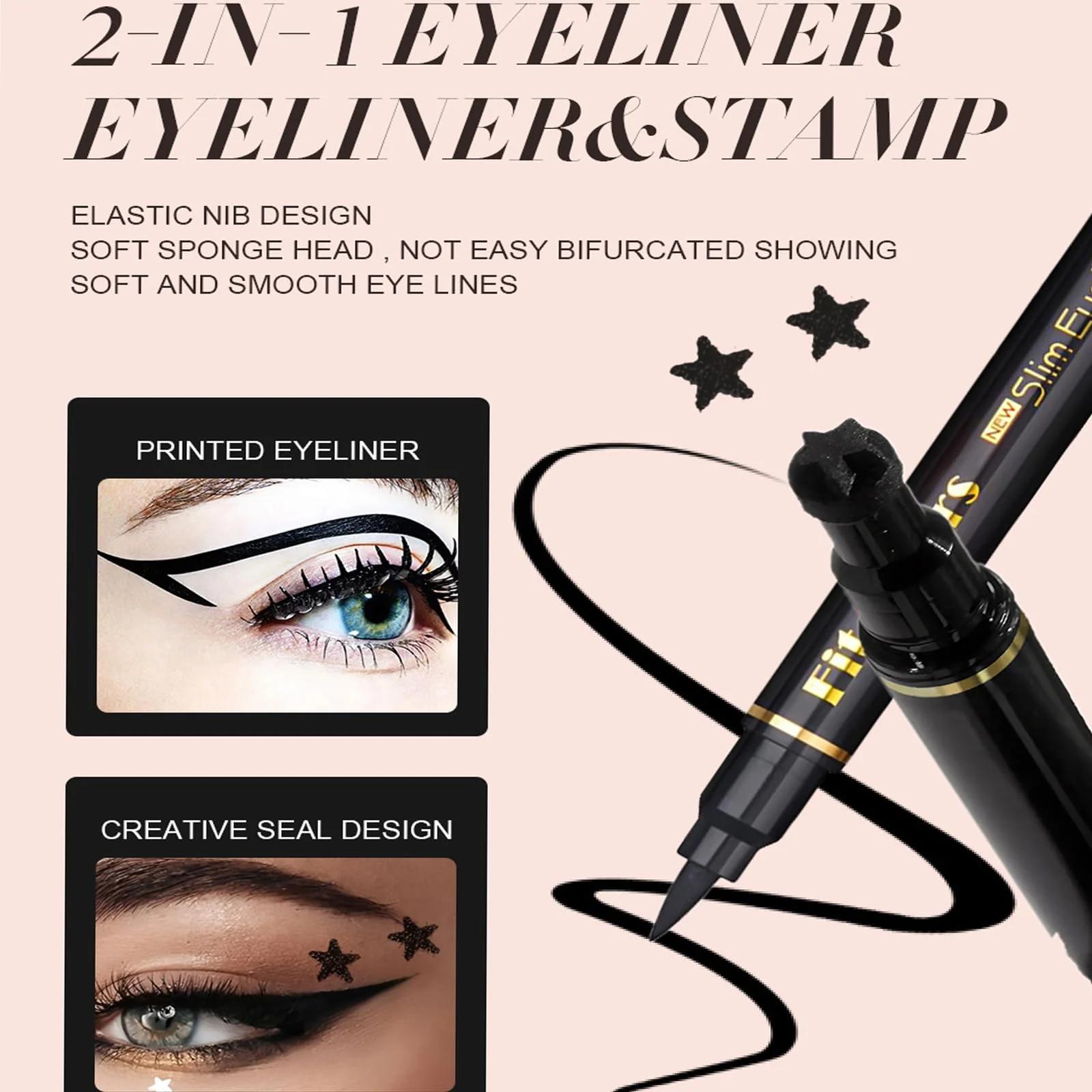 Sitovely vedel kaheotsaline eyeliner – kiire ja veekindel disain – pakend ja tarvikud
