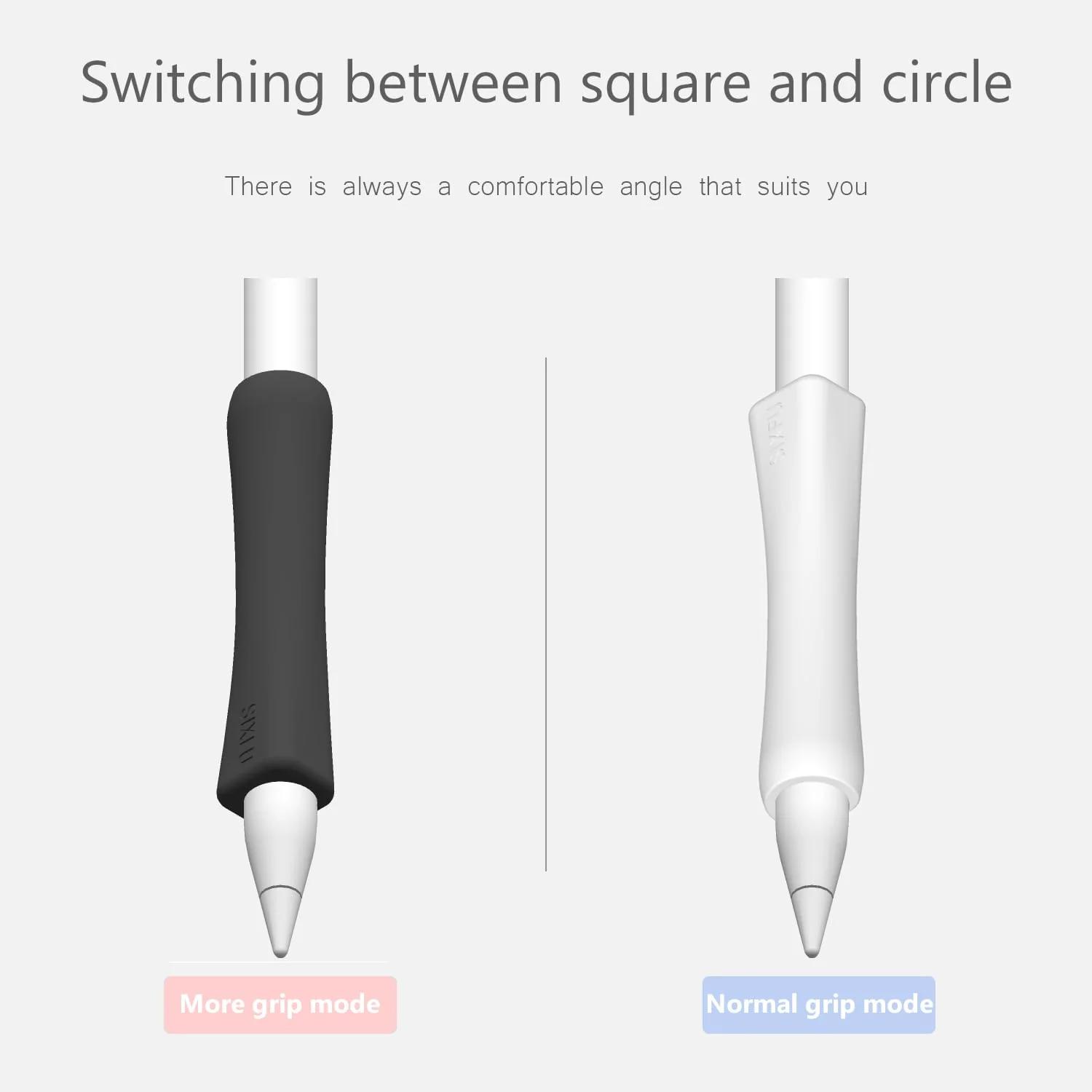 SIXFU pehme kummist käepide Apple Pencilile — mugav kirjutus – pakend ja tarvikud