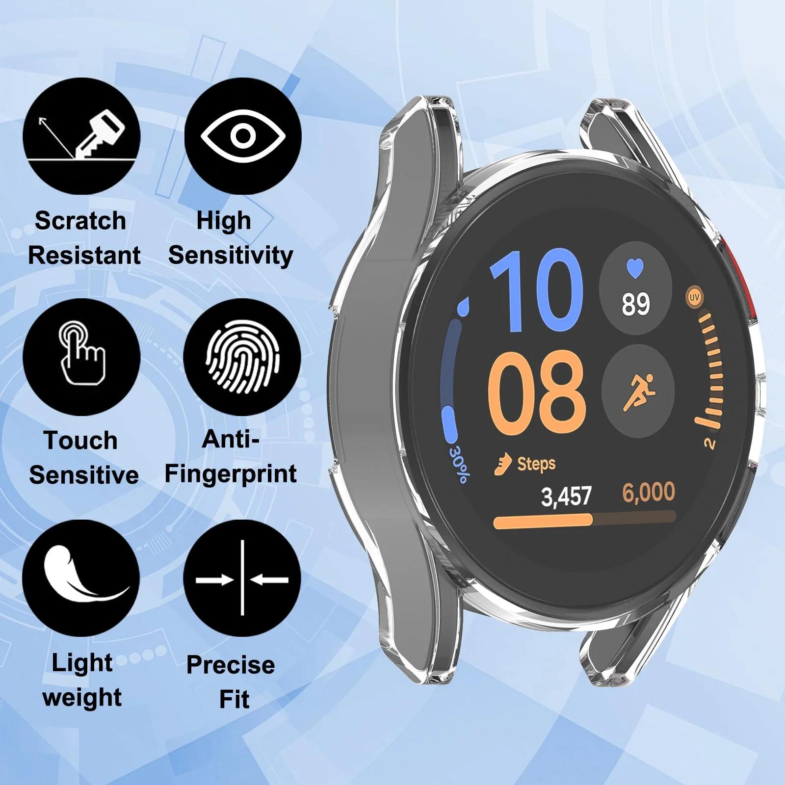 SeNool kaitsekott ja kile Samsung Galaxy Watch FE 40mm — õhuke – detailne vaade