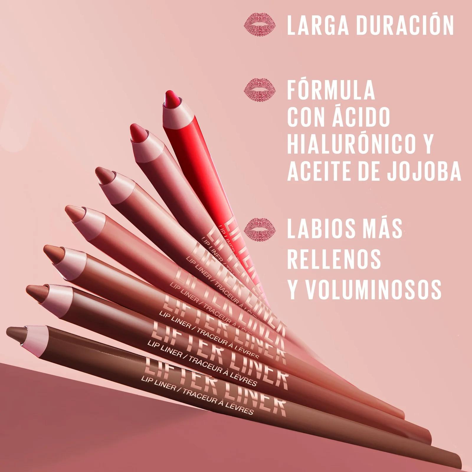 MAYBELLINE hüalurooniga lipliner – hooldav kontuur, prallus – pakend ja tarvikud