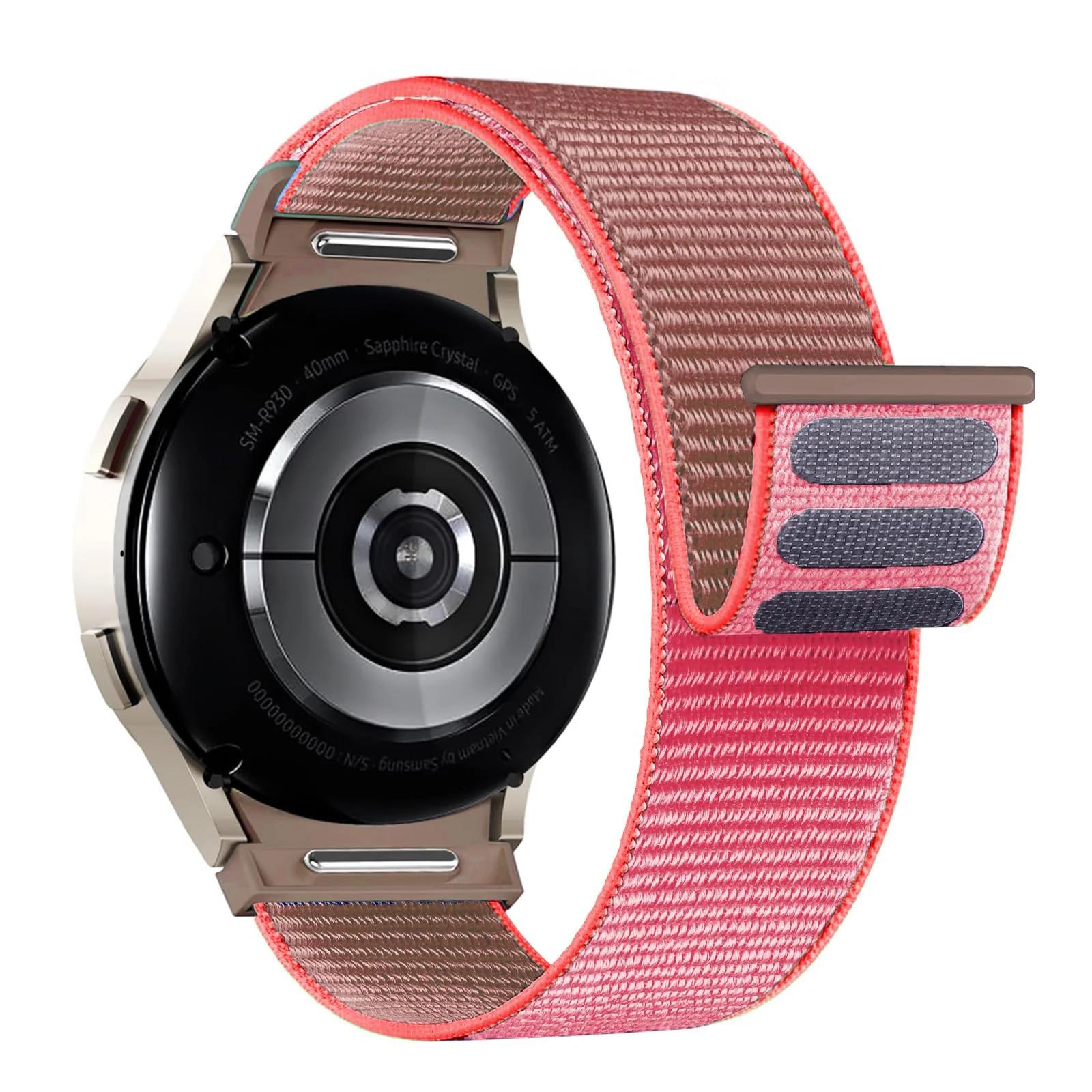 Wowstrap pehme nailonrihm Samsung Galaxy Watchidele