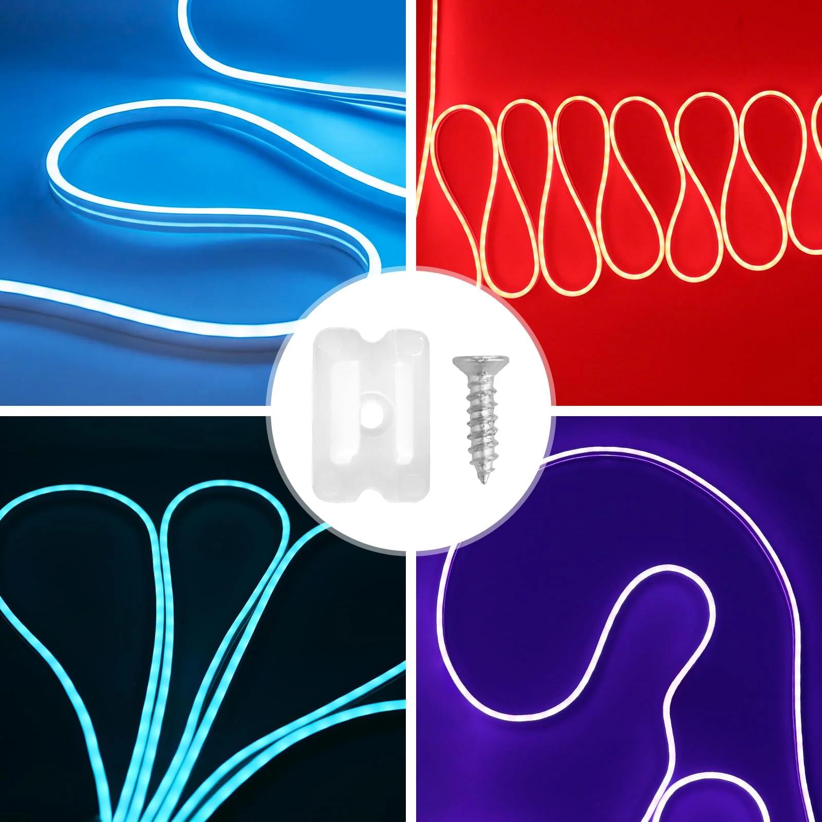 ELOUYCKE vastupidav plastikklamber LED-ribade paigalduseks – pilt 6